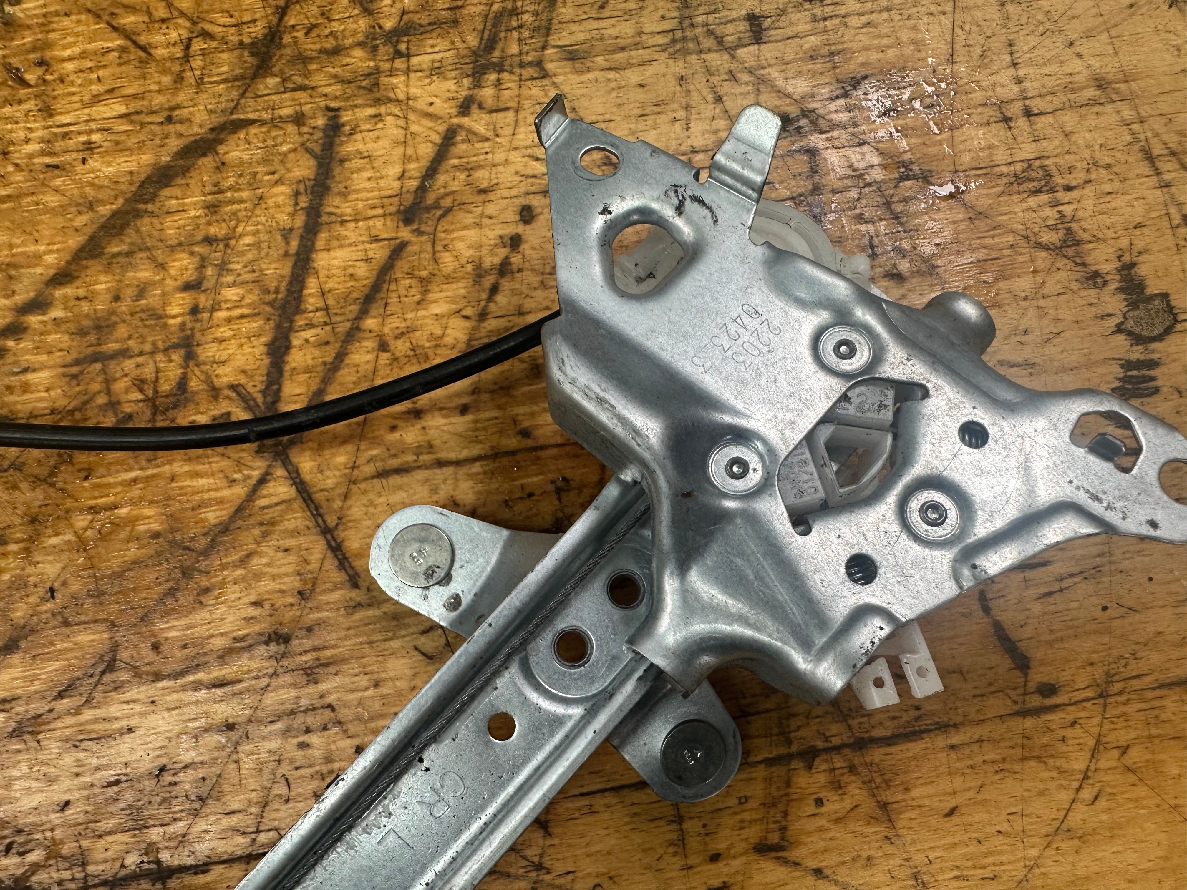 Toyota RAV4 2019–24 Rear Left N/S/R Window Regulator (85720-42140) (062020-5531)