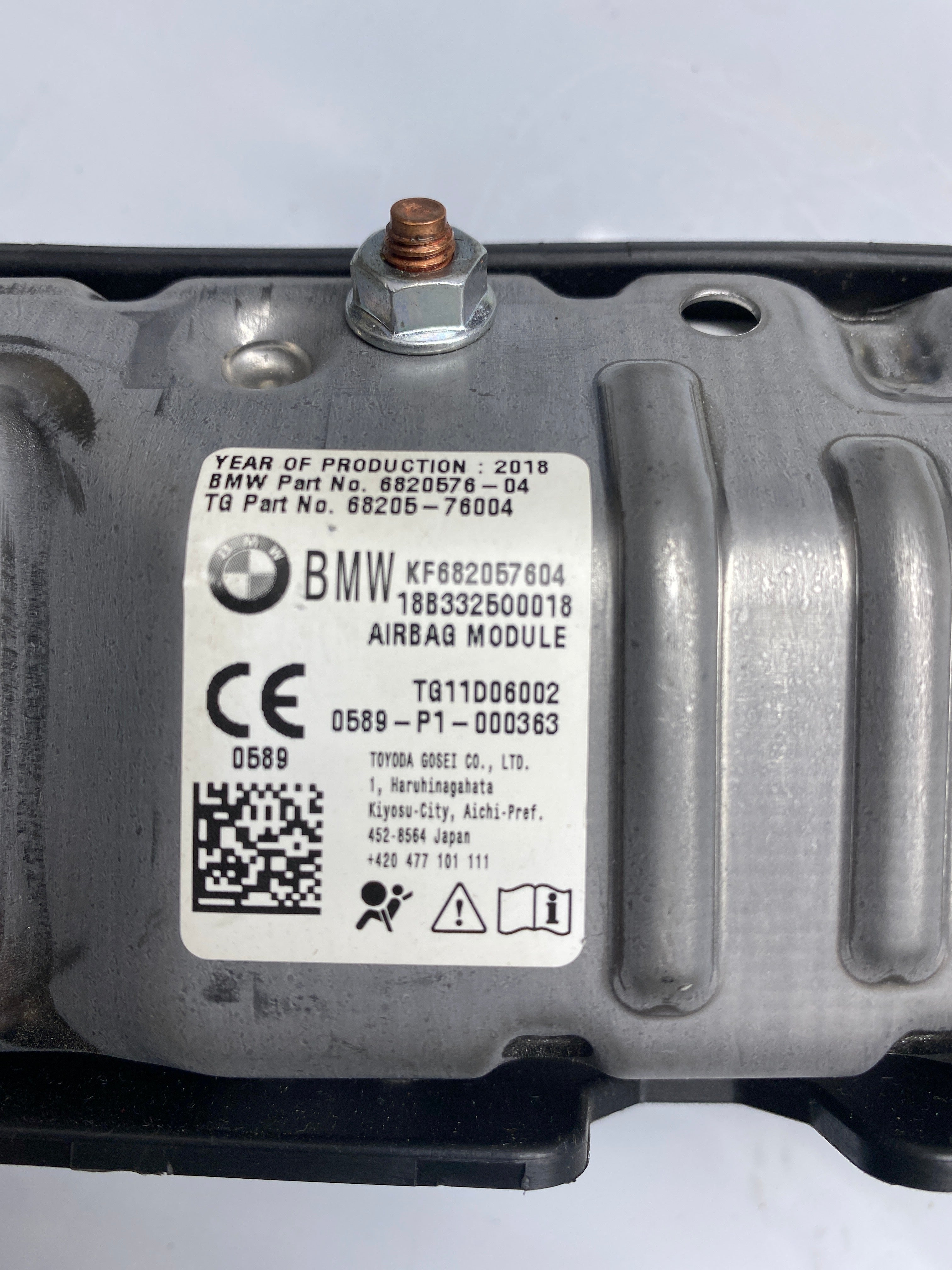 BMW 5 Series G30/6 Series G32 GT Right Passenger Side Knee Protection Module (6820576-04)