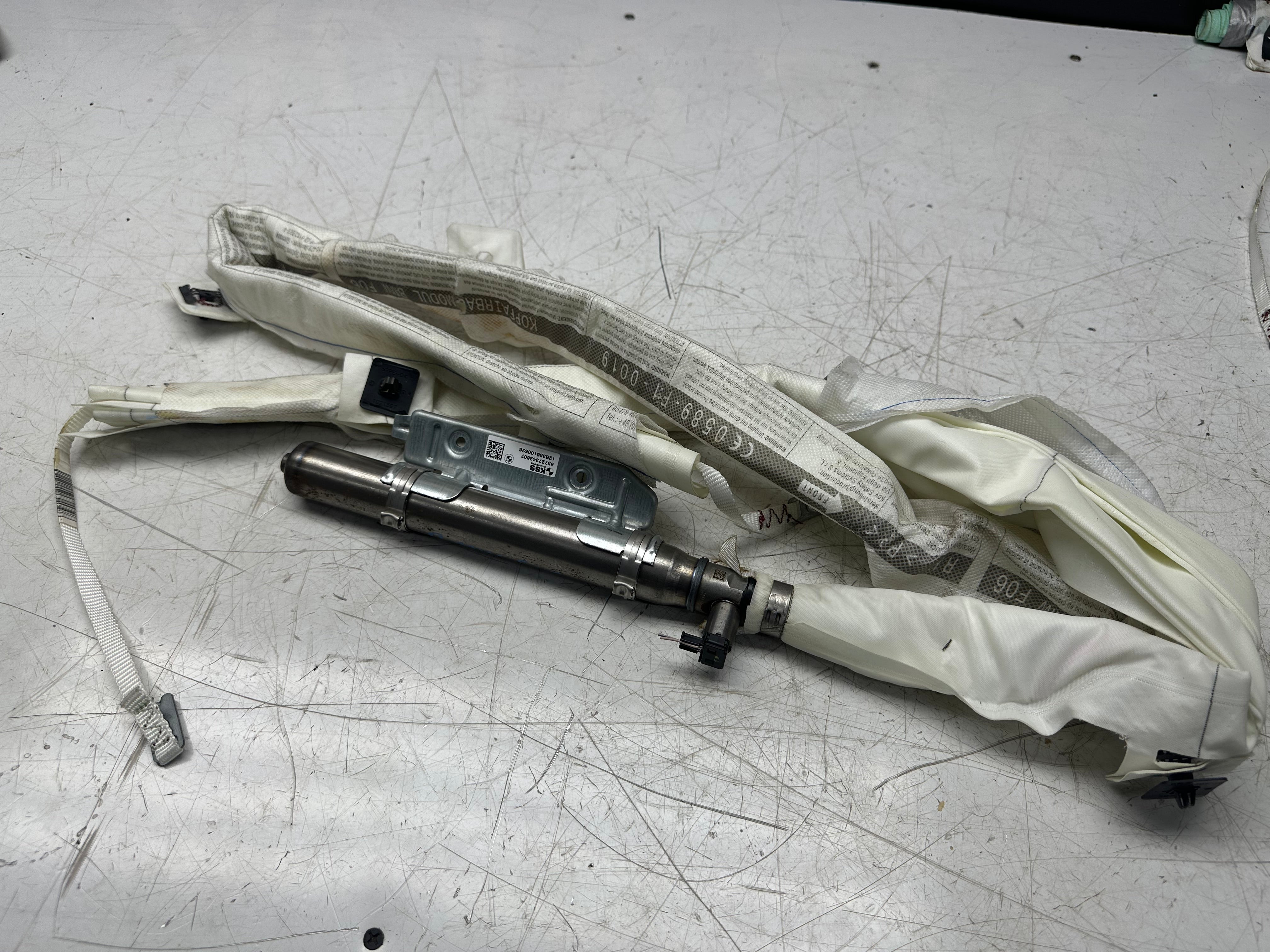 BMW 6 Series 640D F06 M Sport Gran Coupe 3.0D RHD Right Side Roof Curtain Airbag (85727343607)