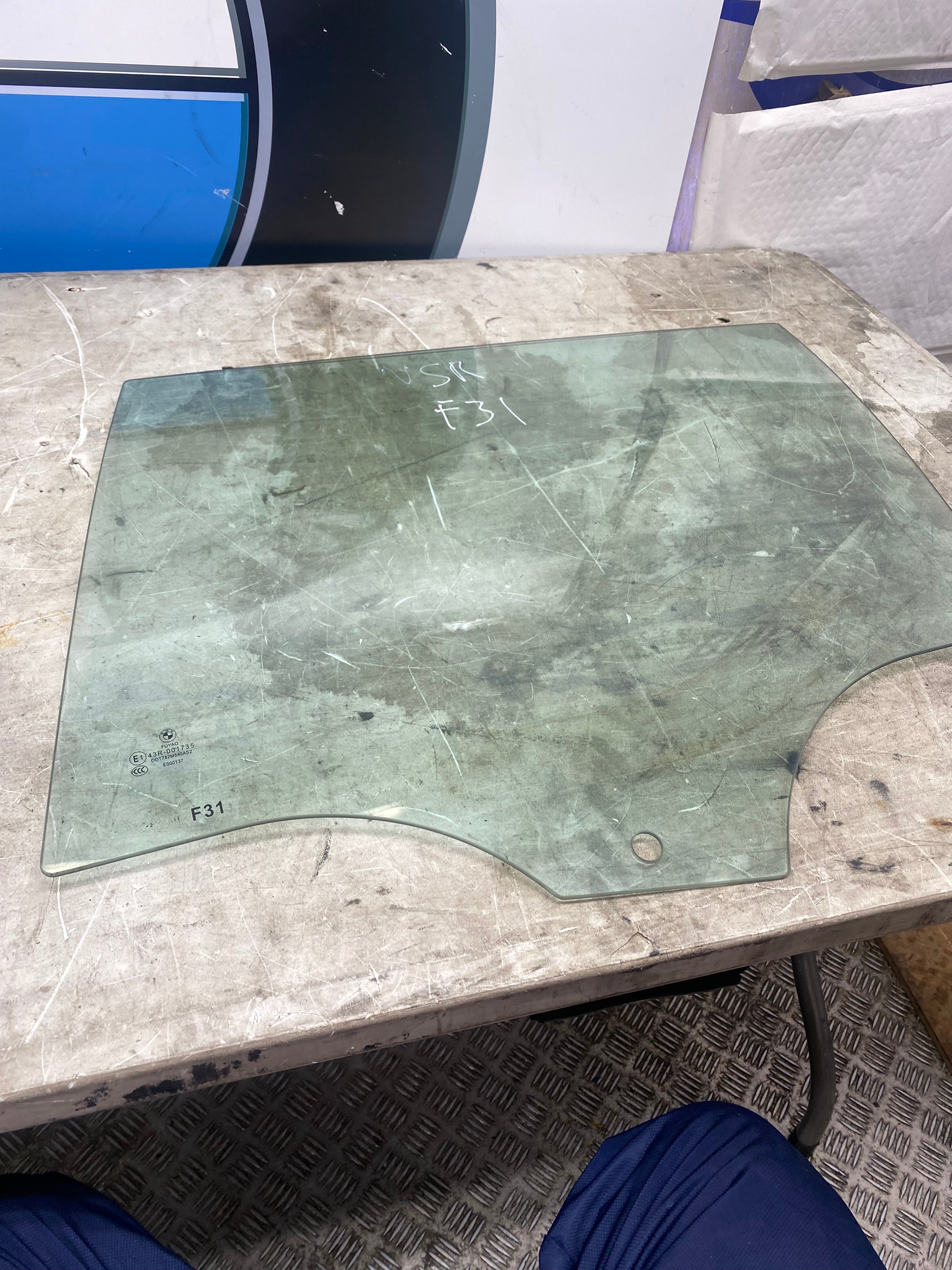 BMW 3 Series F31 Rear Passenger Side Window Glass – 2012–2019