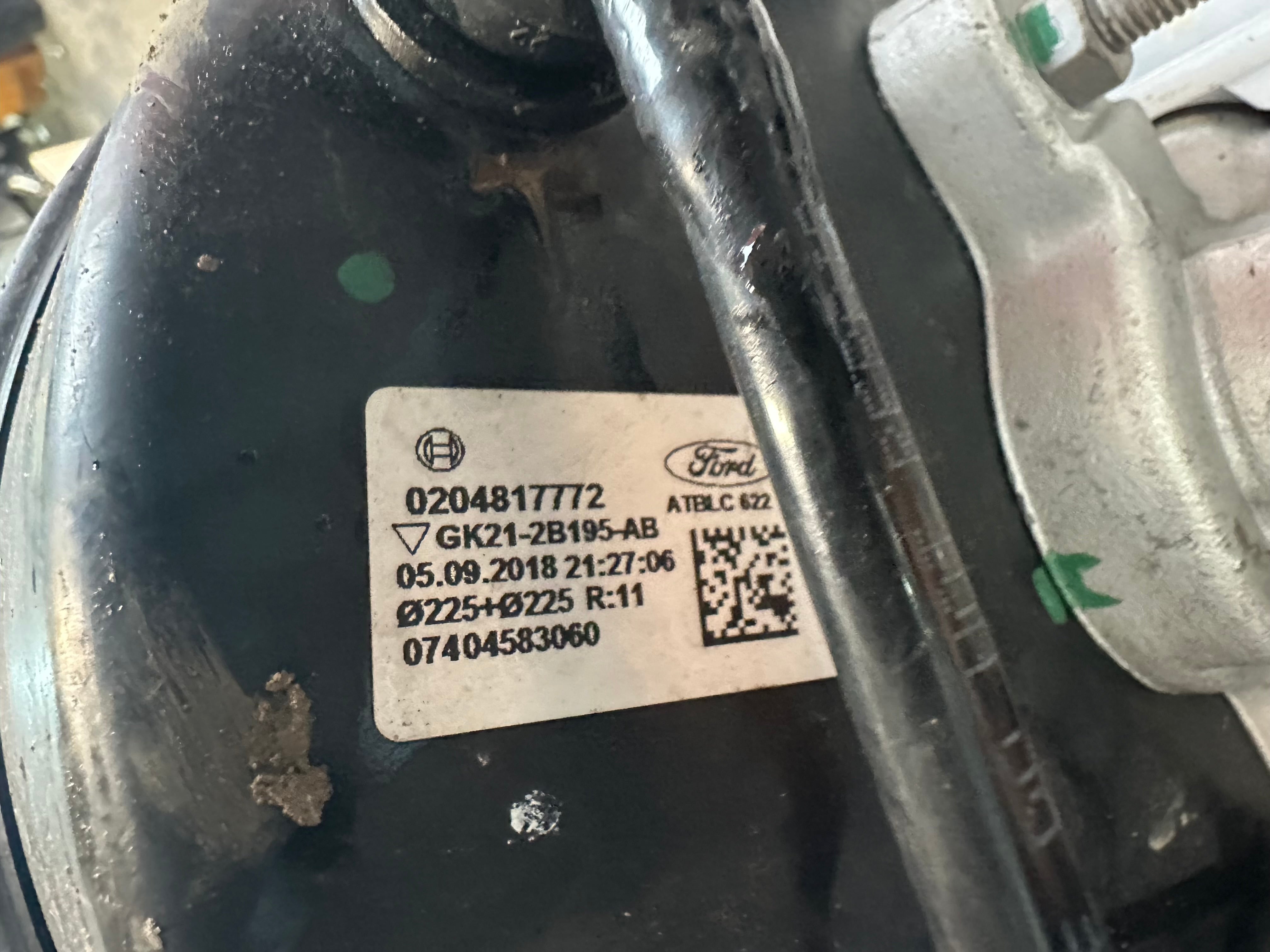 Ford Transit Custom Brake Servo Master Cylinder (GK21-2B195-AB)