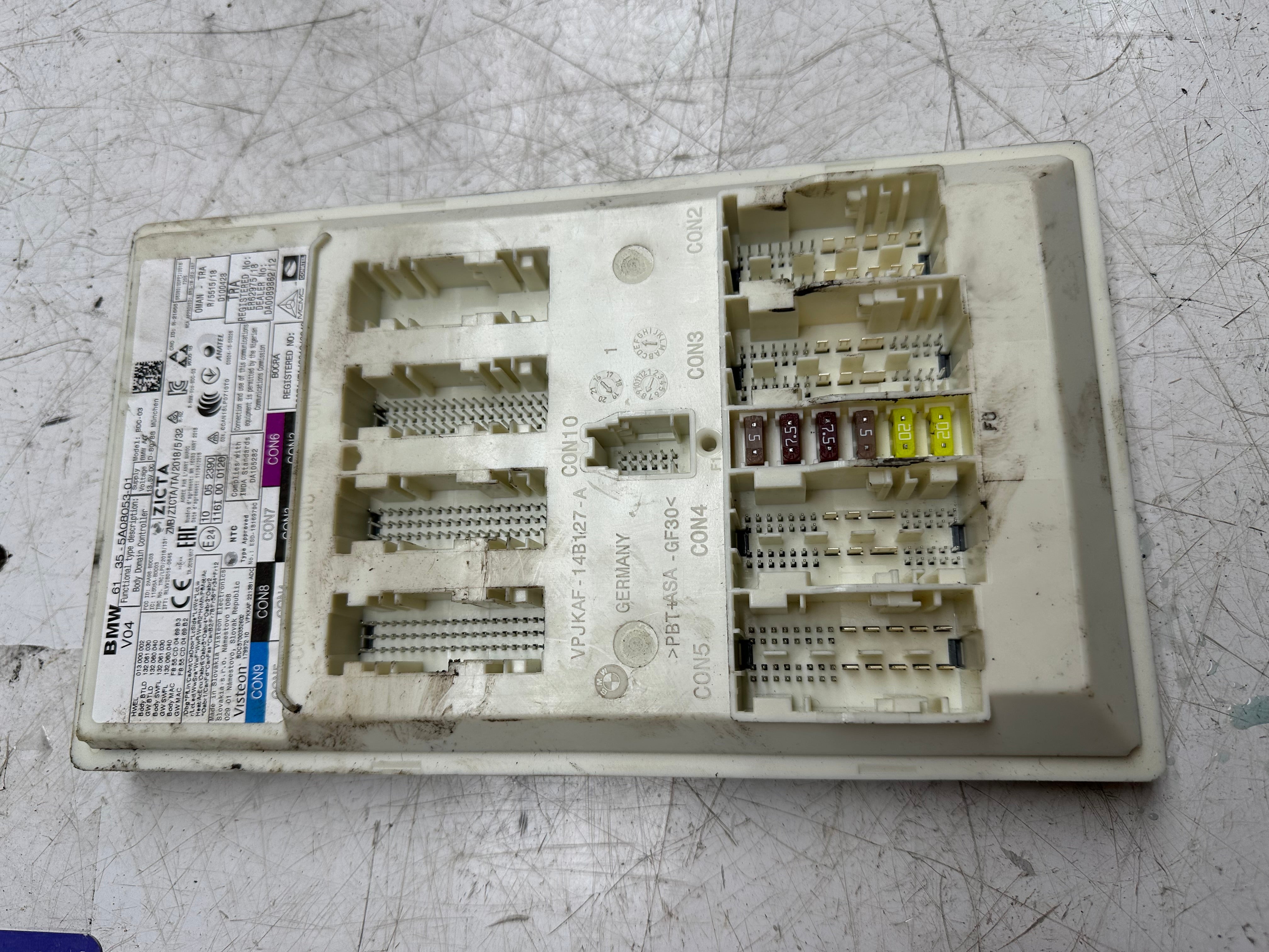 BMW 1 Series F40 BCM Body Control Module ECU (5A08053-01)