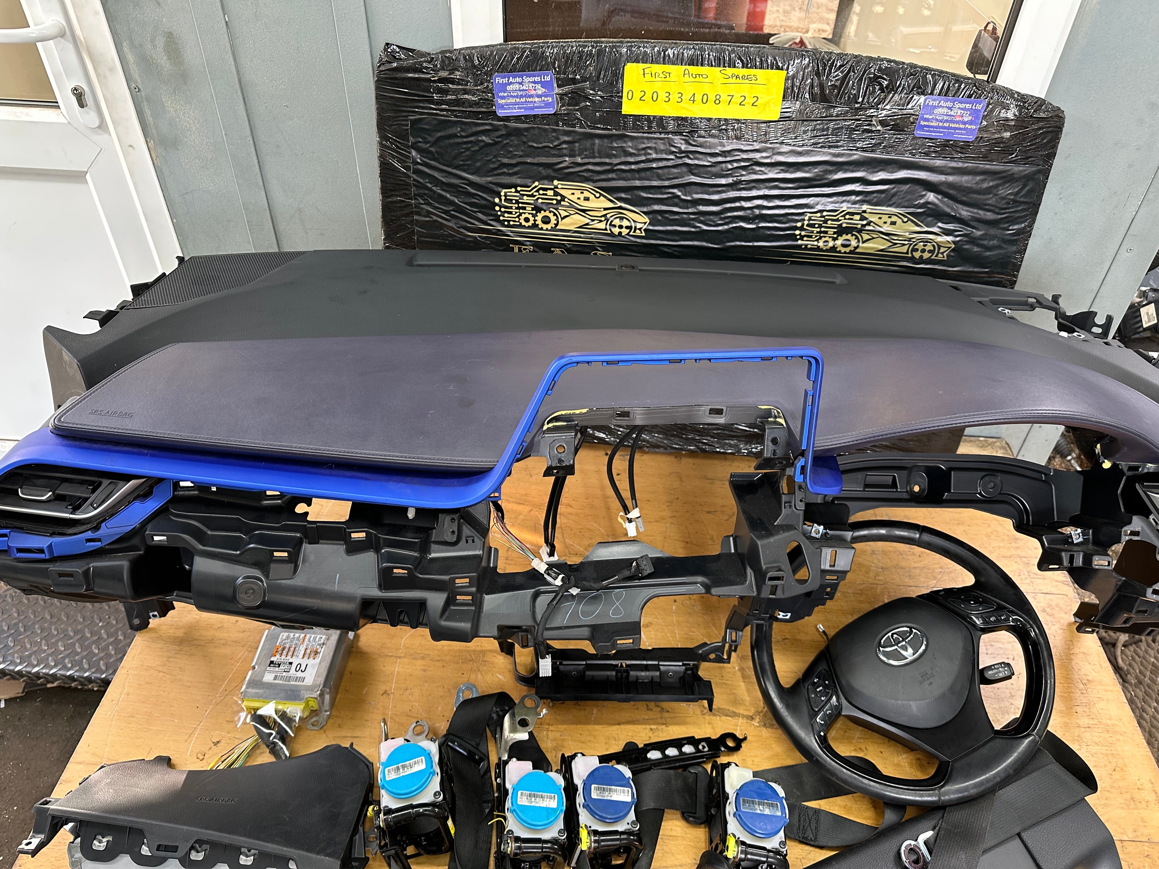 Toyota C-HR 2020 Complete Airbag Kit with Steering Wheel