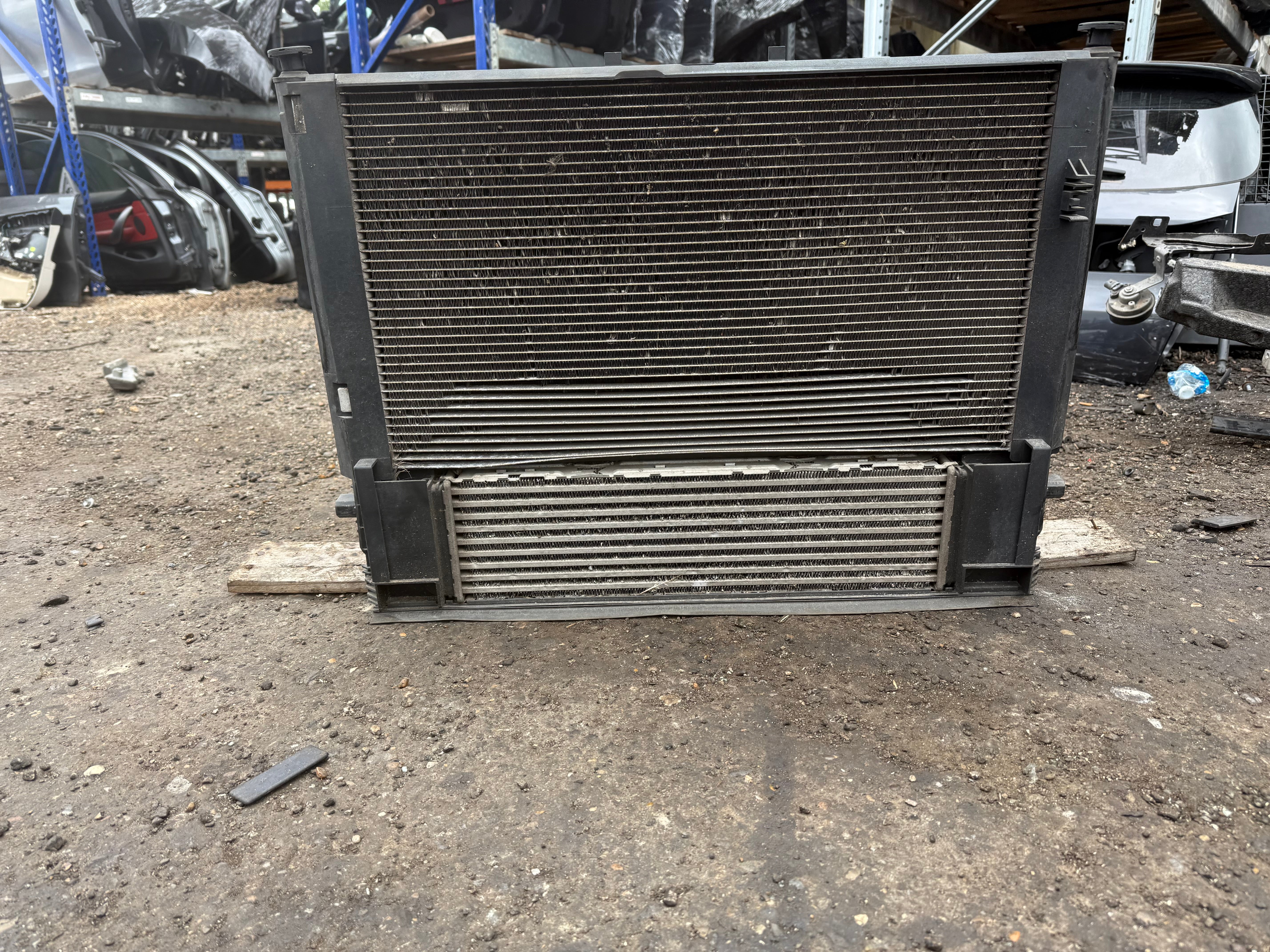 BMW 1 series radiator pack 1.6 petrol N13 engine manual
