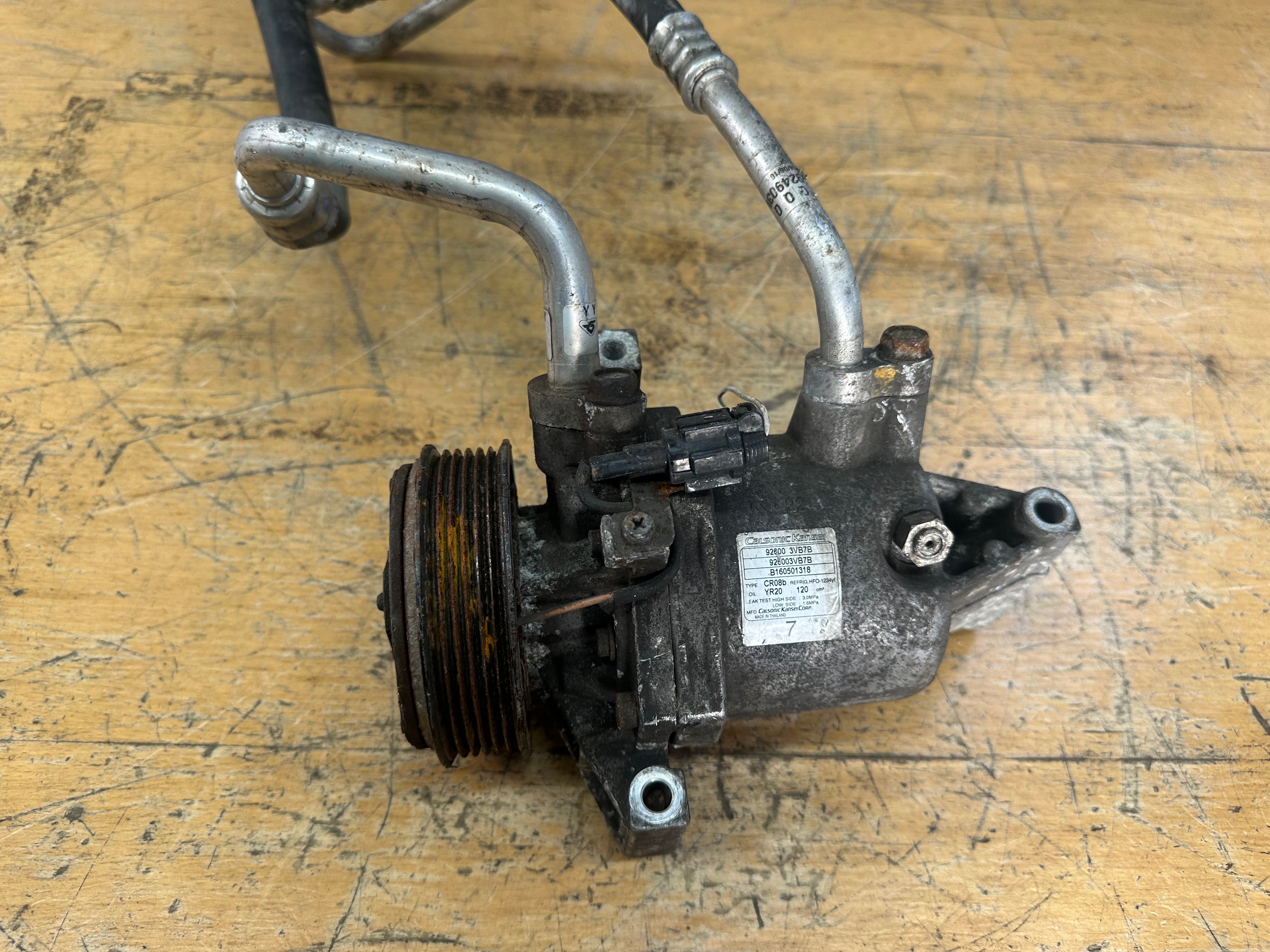 Nissan Note 2016 Petrol Air Con A/C Compressor Pump (92600 3VB7B)