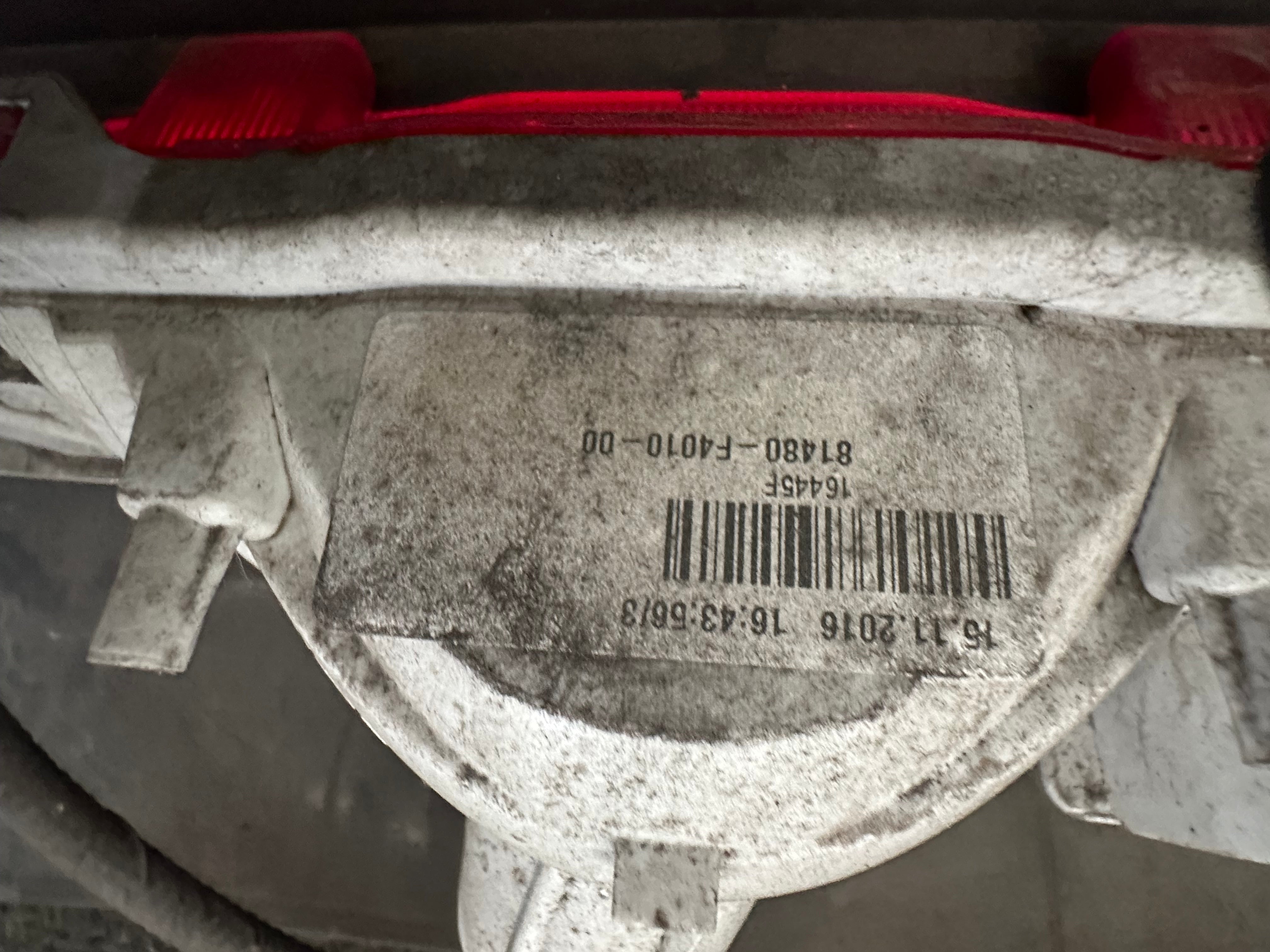 Toyota C-HR 2020 Complete Rear Bumper with Sensors