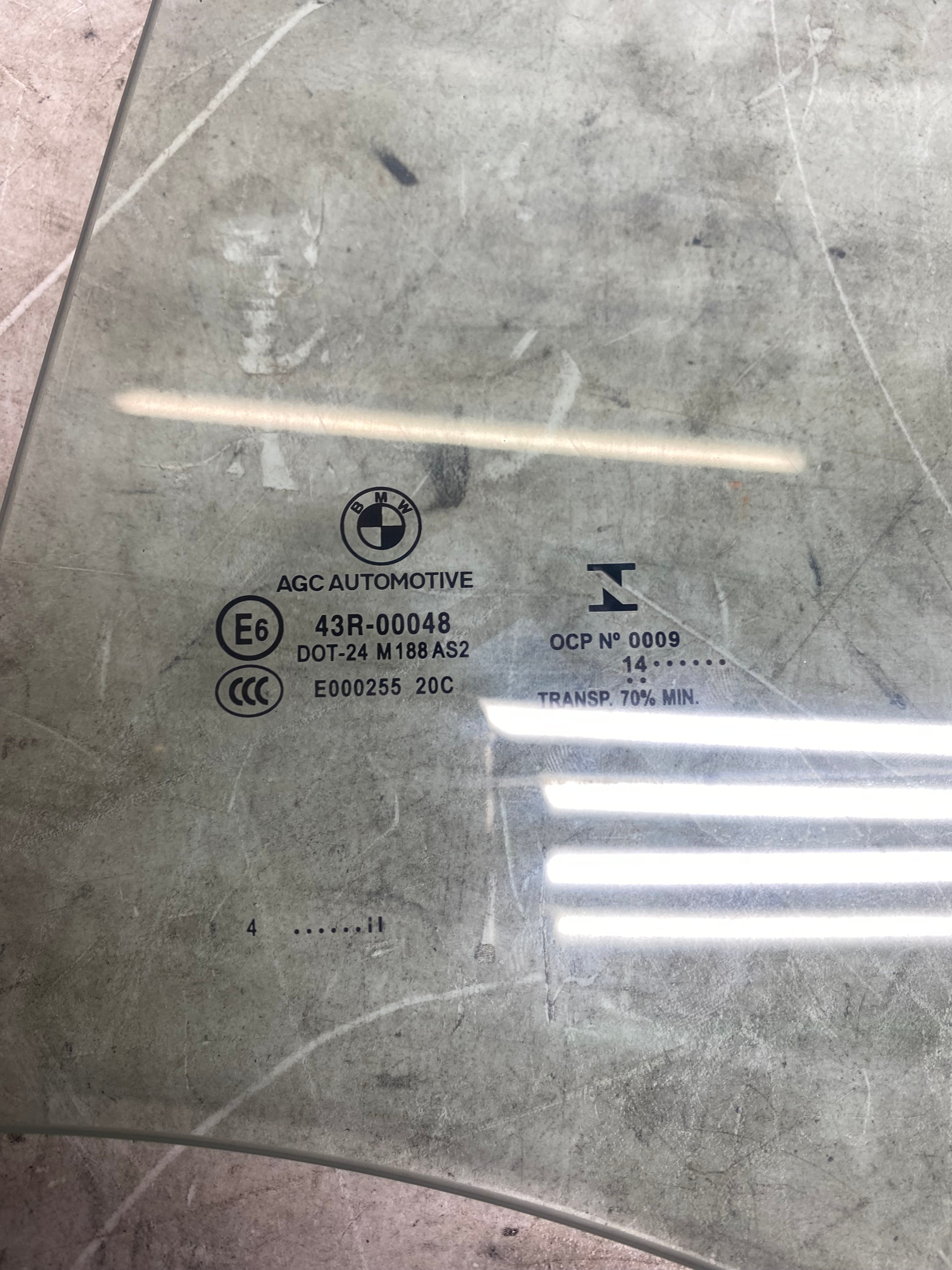 BMW X1 E84 Rear Driver Side Window Glass – 2009–2015