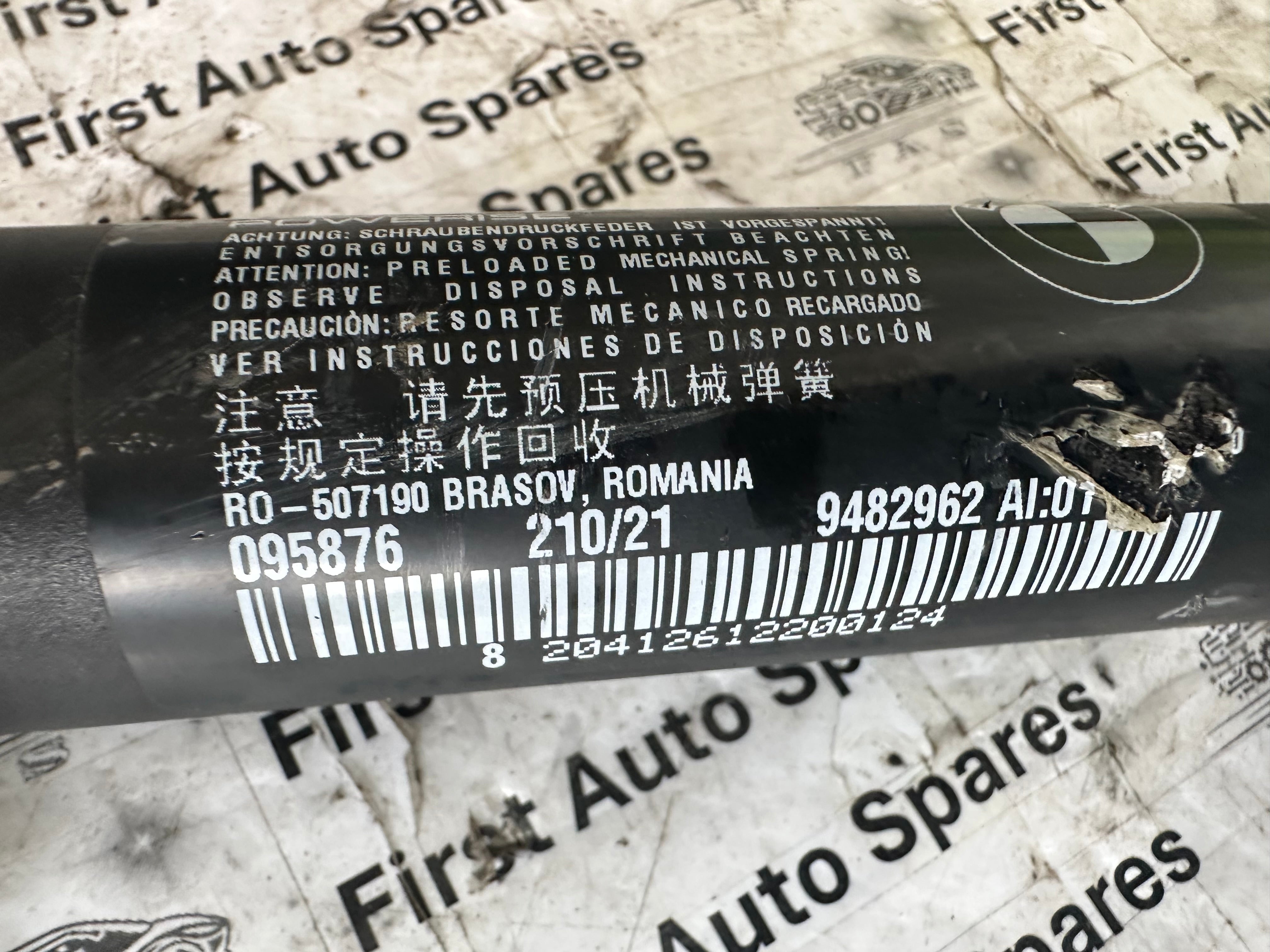 BMW X1 F48 Left Passenger Tailgate Powerlift Electric Strut (7350839)