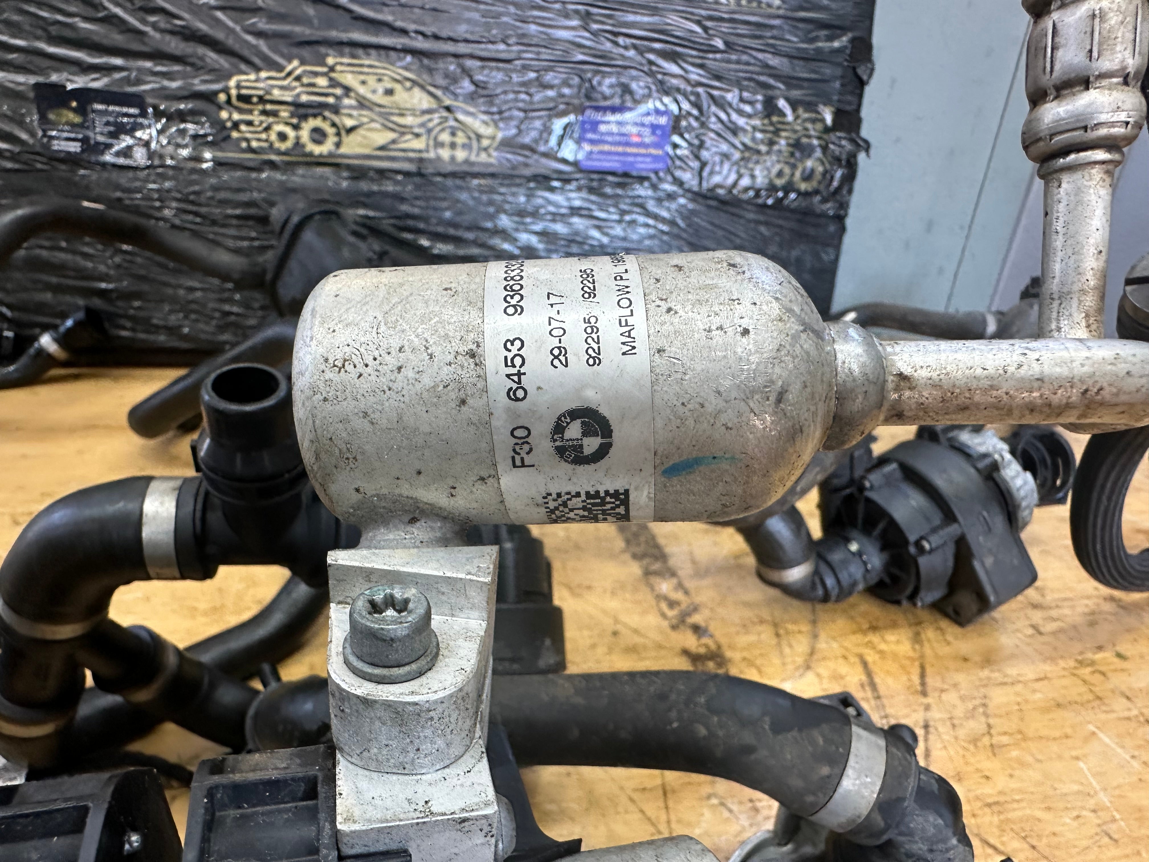 BMW 3 Series F30 330e 2017 Air Con Receiver Dryer & Pipes 2.0 Hybrid (15524665) (9364662)