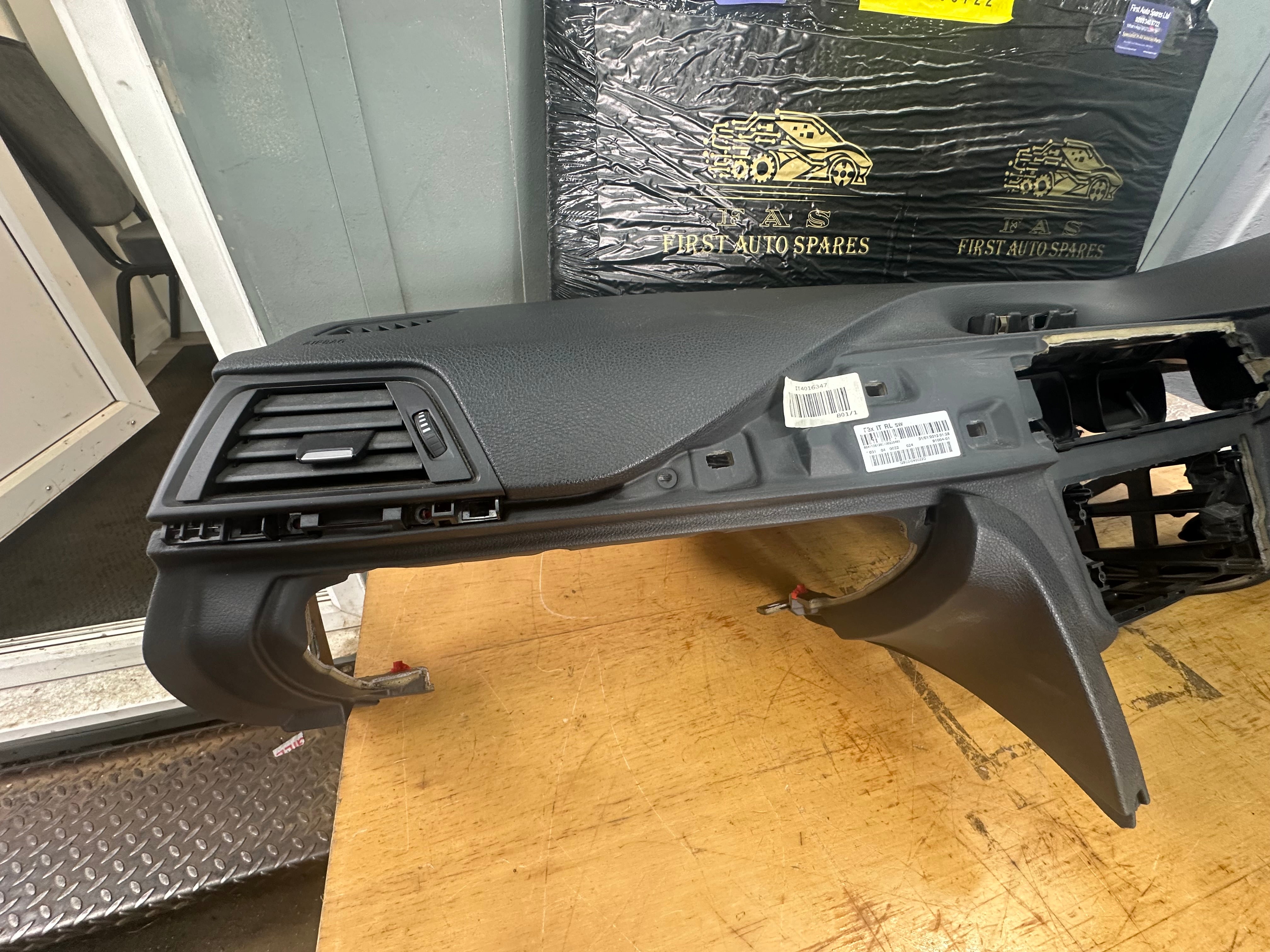 BMW 3 & 4 Series F30 F32 2012–17 Dashboard