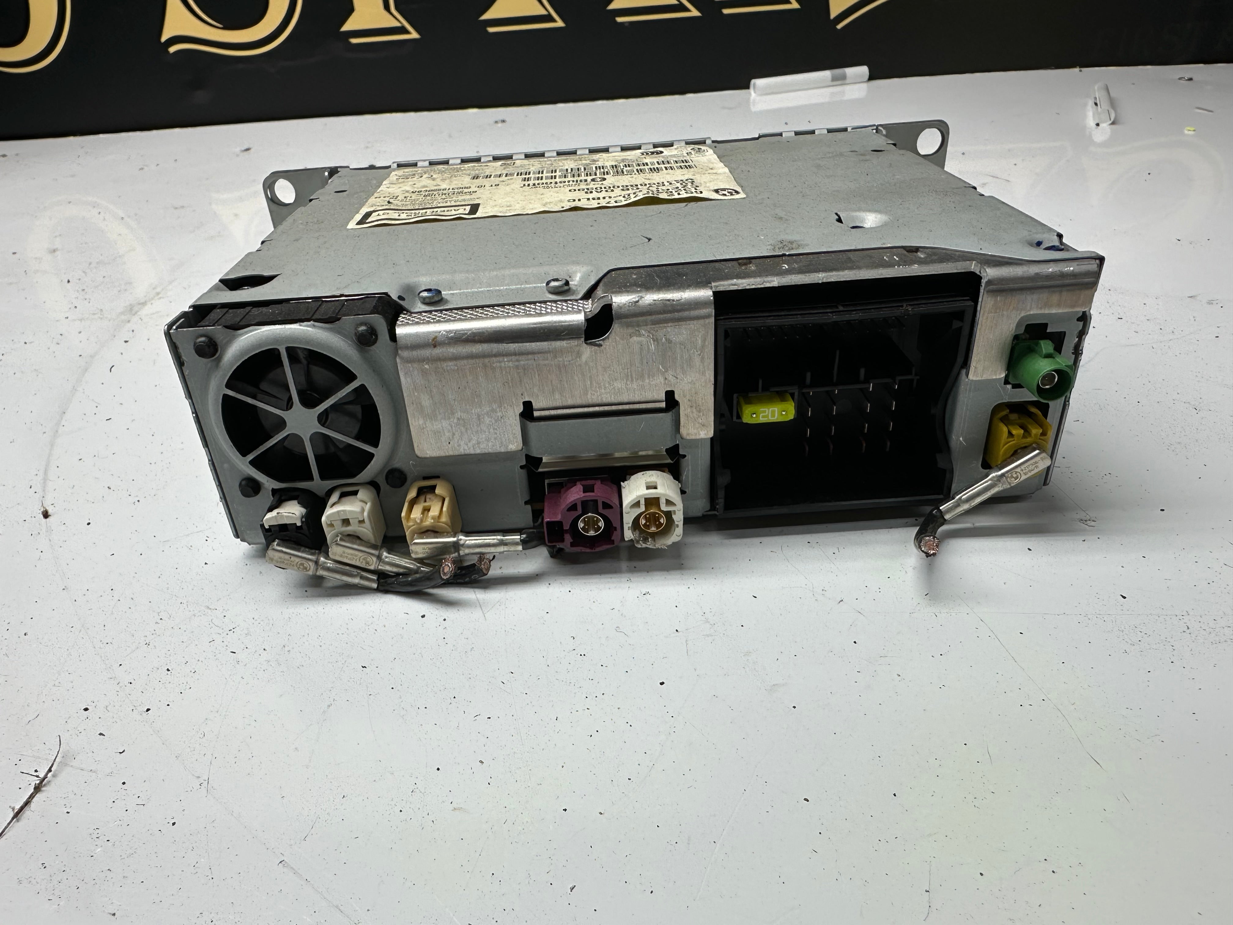 BMW F20 F21 F30 F31 Alpine CD DAB Head Unit Audio - Radio Player (6512 9272371-01) (132640 10)