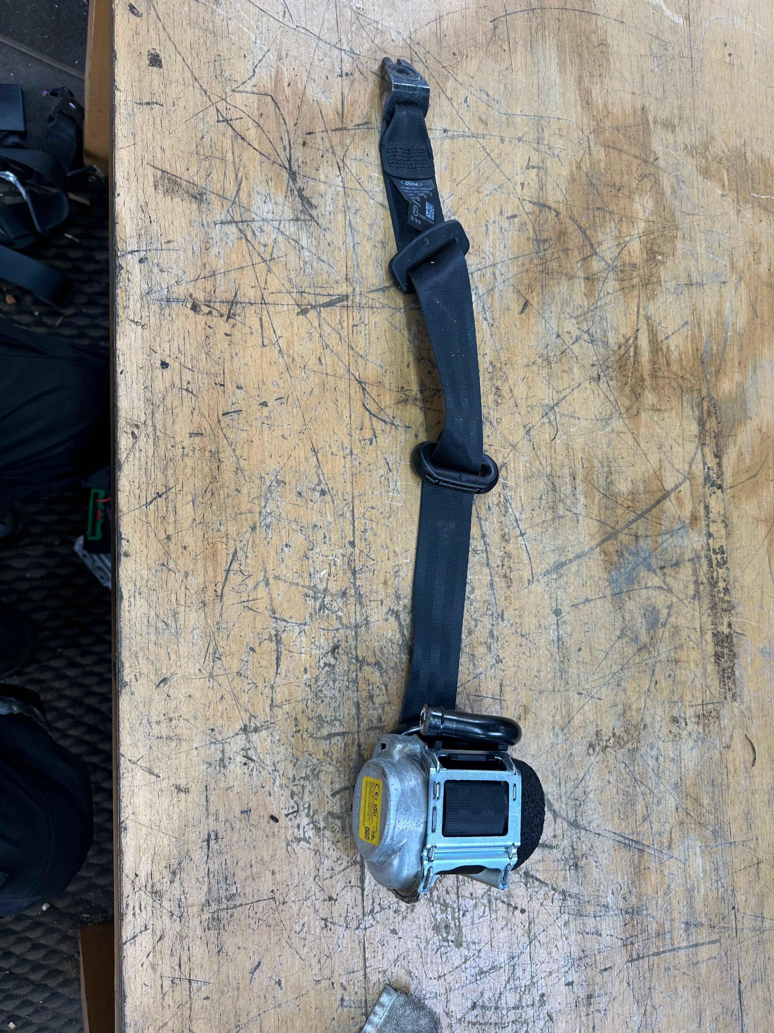 Ford Fiesta Mk8 Rear Right 2nd Row Seat Belt (H1BB-A611B68-AF) (34133468E)