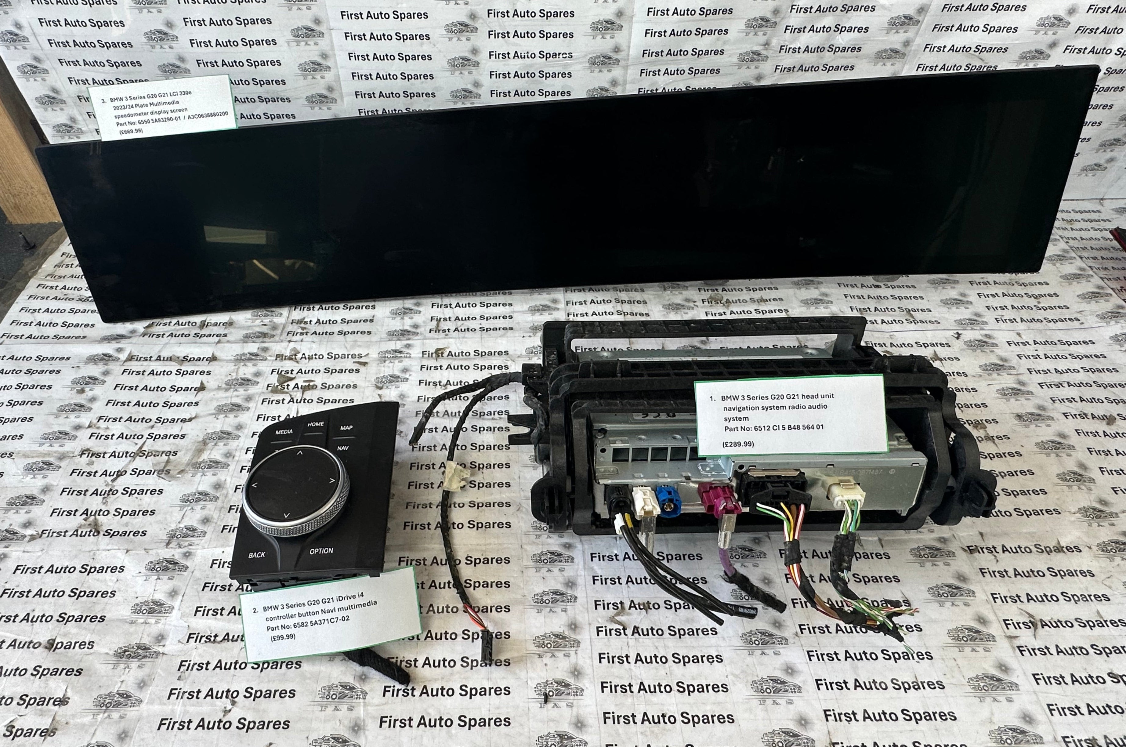 BMW G20 G21 LCI G28 G26 G80 I4 Complete HU Harman System, Multimedia & Navigation (6512 CI 5 B48 564 01)