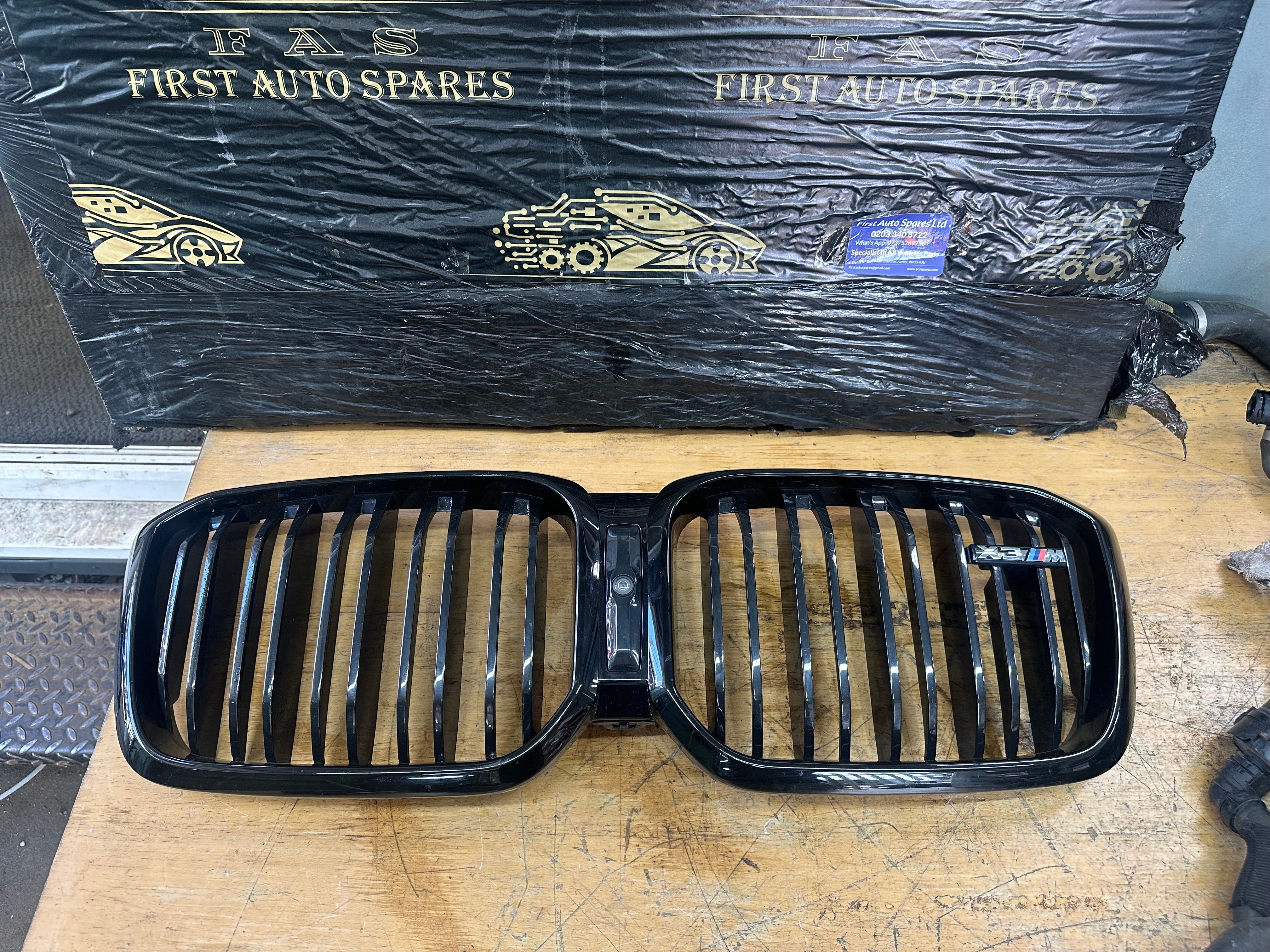 BMW X3 G01 2021 M Sport Front Bumper Grille with Camera Sensor (10627111) (9501170)