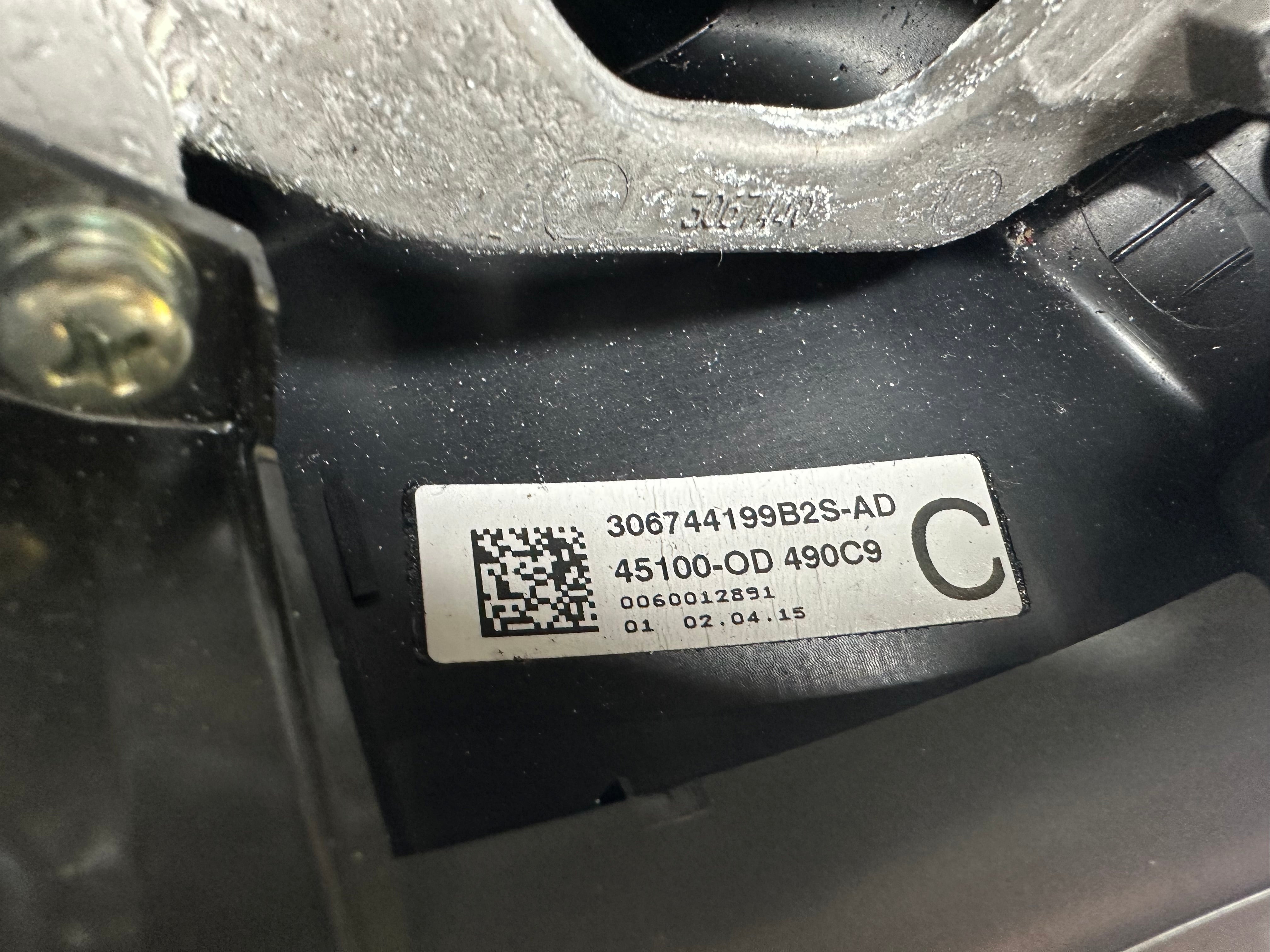 Toyota Yaris Steering Wheel (306744199B2S-AD) (45100-OD490C9) (306744181B2S-AD)