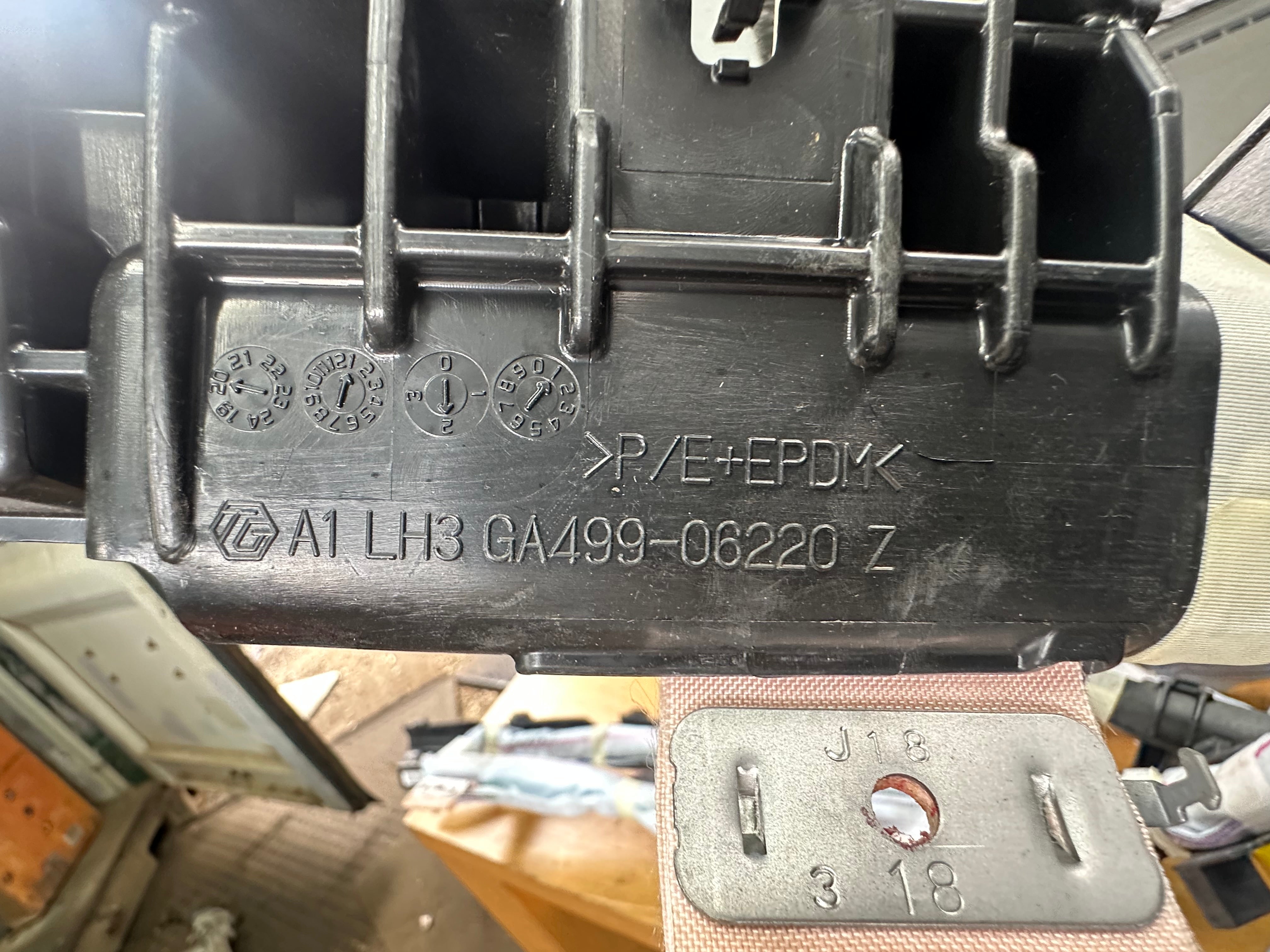 Toyota Aygo 2021 Dashboard with Airbag Kit