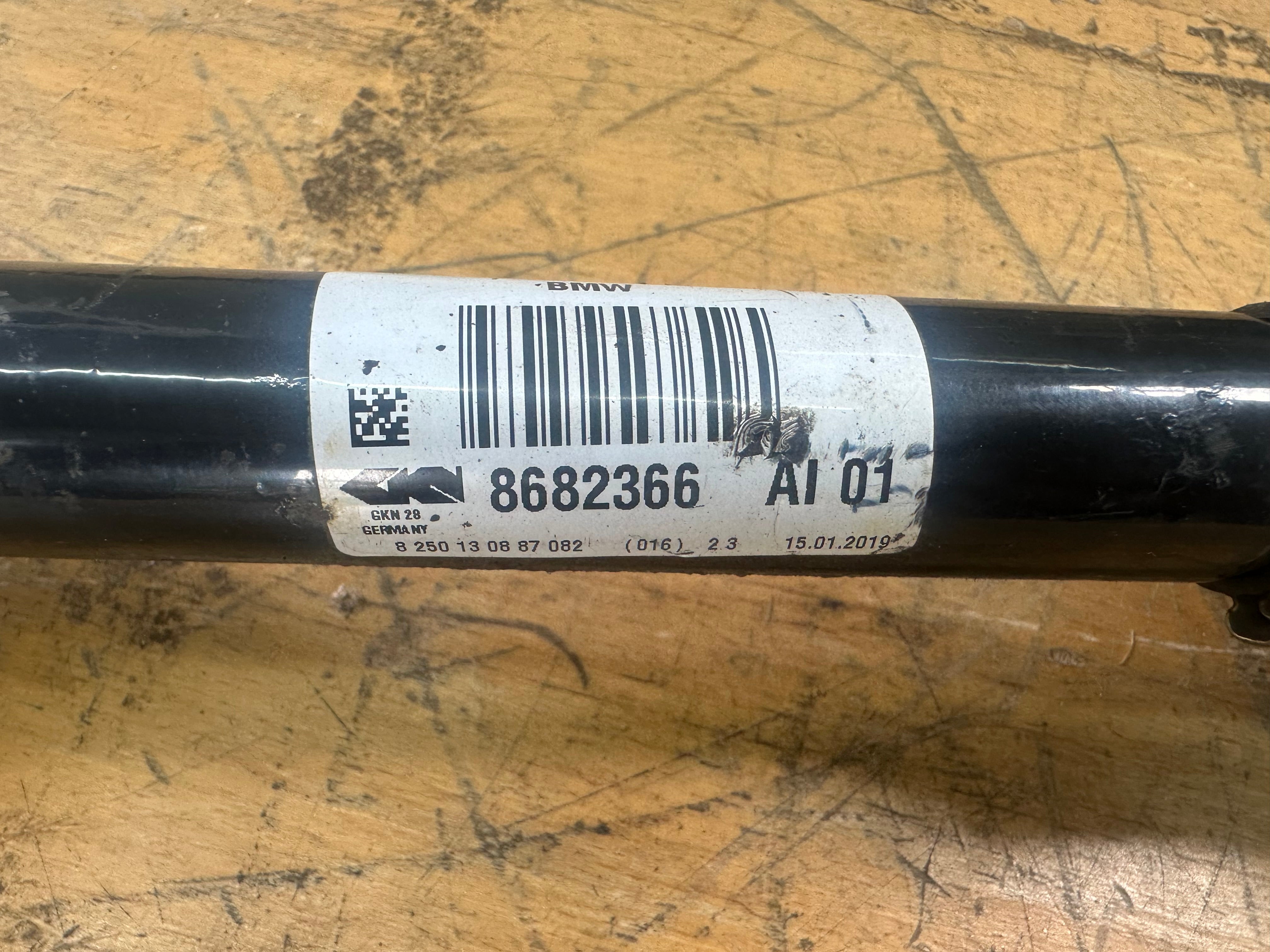BMW 3 Series G20 xDrive 2019 Front Right Driver’s O/S/F Driveshaft (8682366)