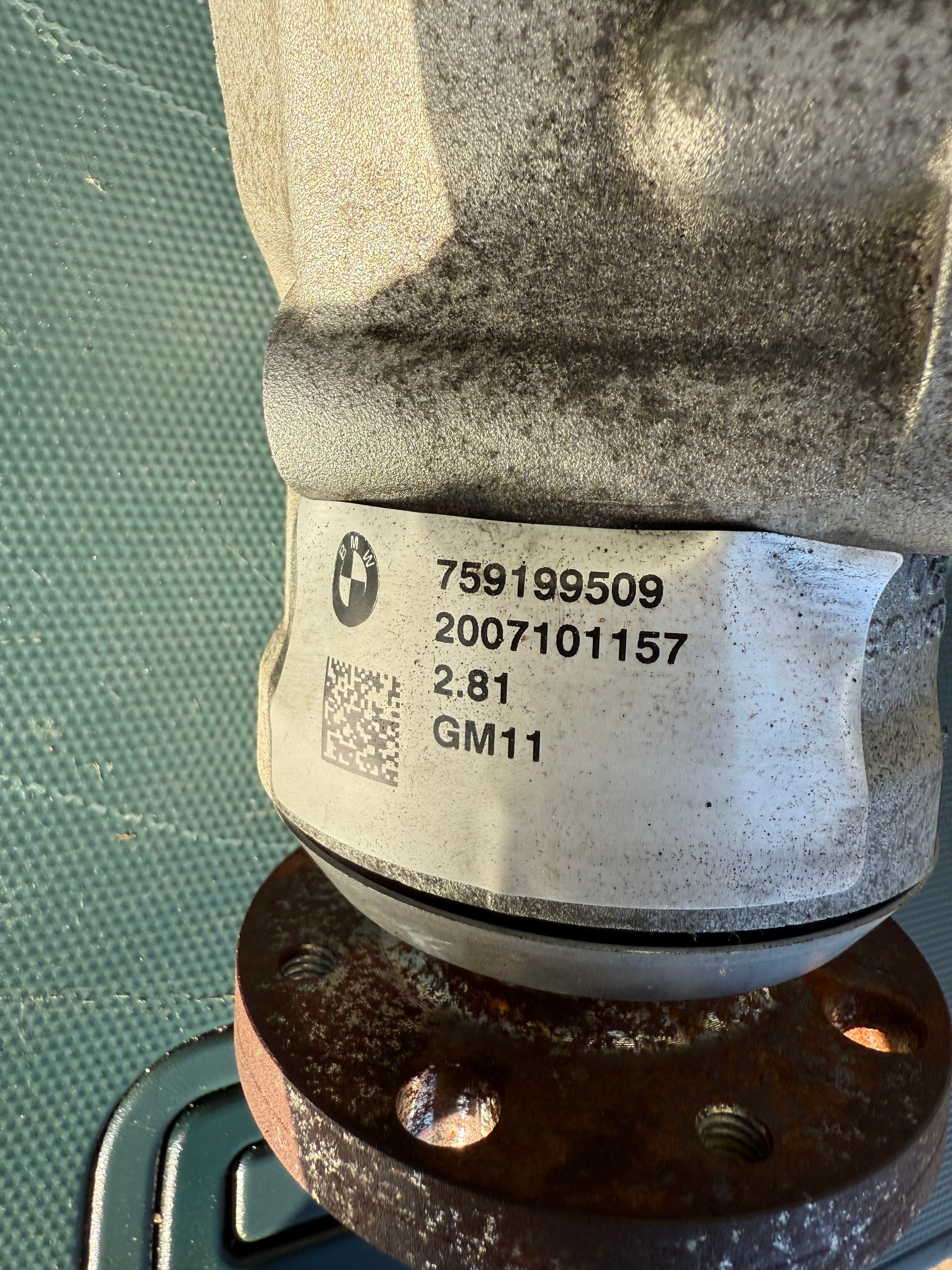 BMW 3 Series G20 G21 Front Differential (2.81) (759199509) (2007101157)