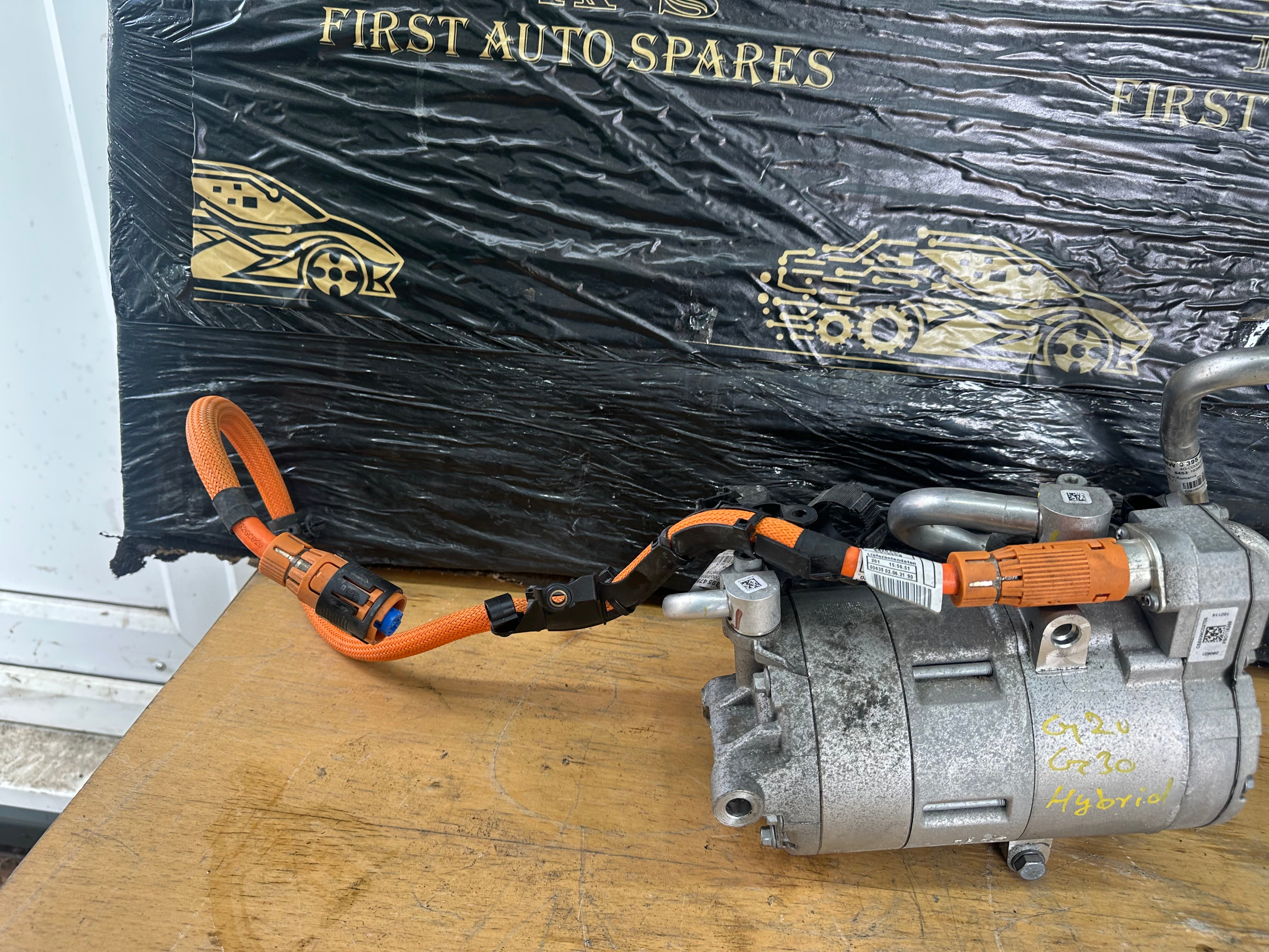 BMW 3 5 Series G20 G30 330e 530e A/C Air Con Compressor Pump 2.0 Hybrid (9496109)