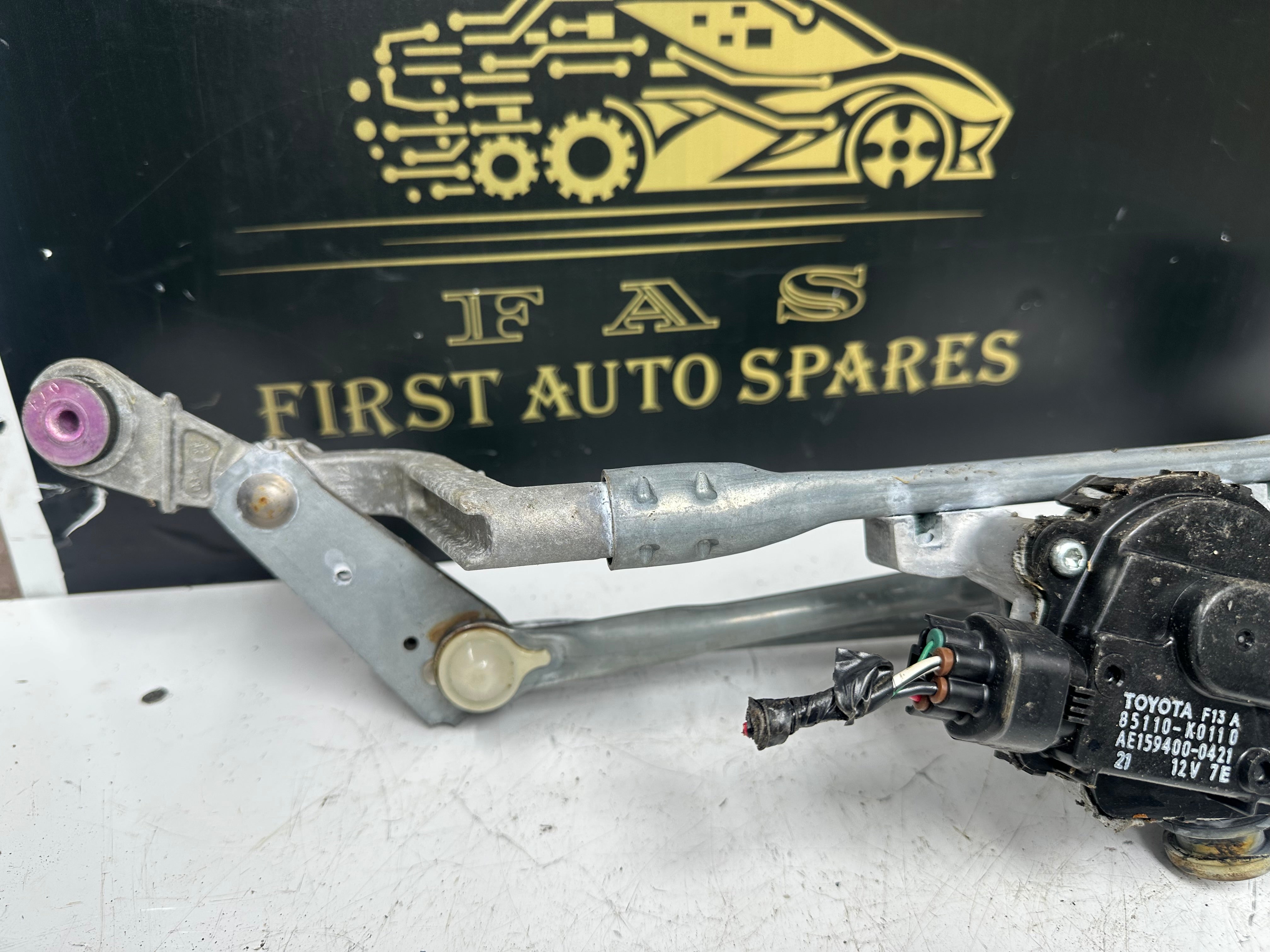 Toyota Yaris 2020-2024 Front Wiper Motor with Linkage (85110-K0110) (AE159400-0421)