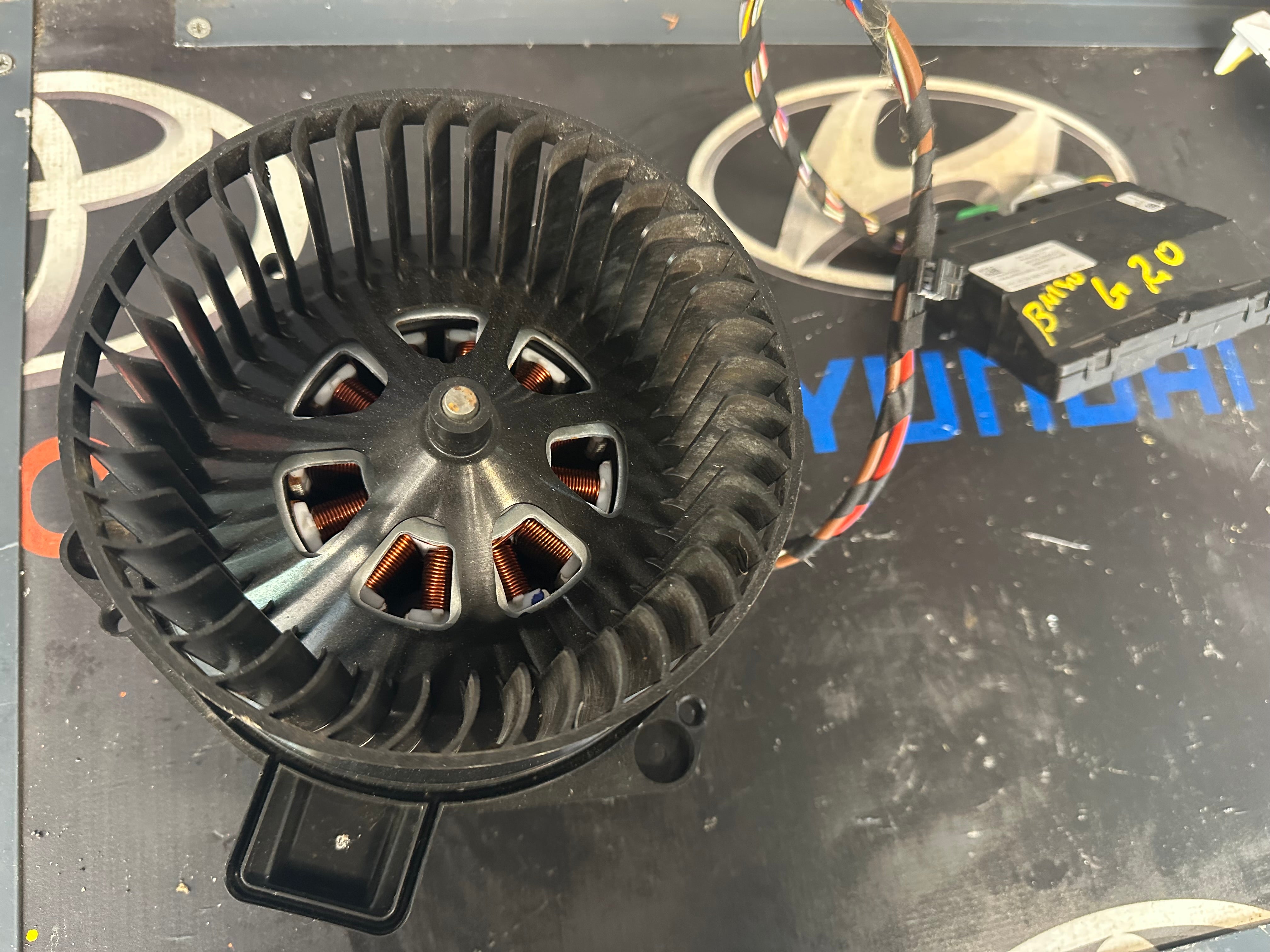 BMW Heater Blower Motor Fan & Control Module (DRF-10238-002, 9442983-01)