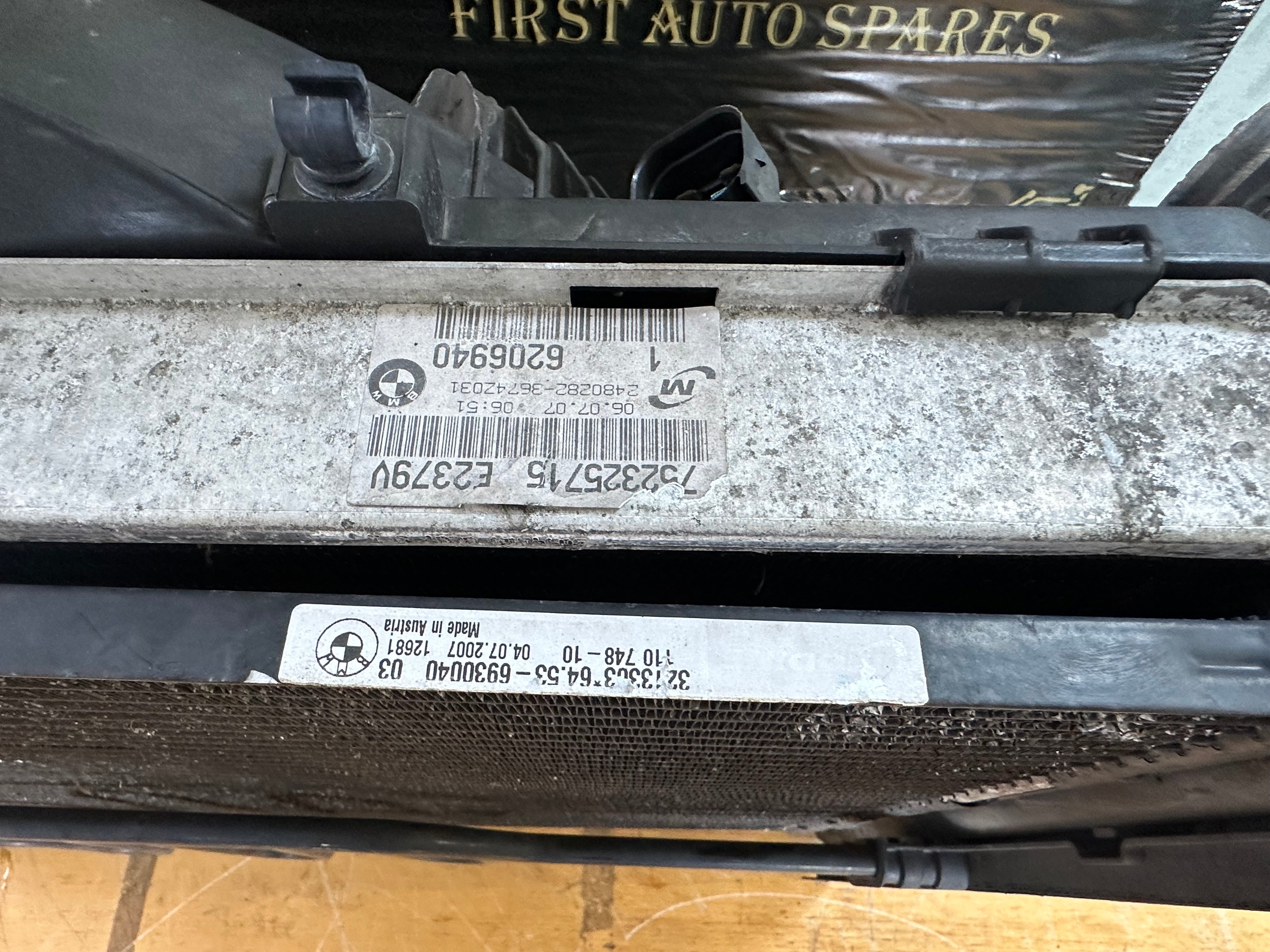 BMW 3 Series E90 325i Manual Petrol Complete Rad Pack 2007 (7523257) (6854982)