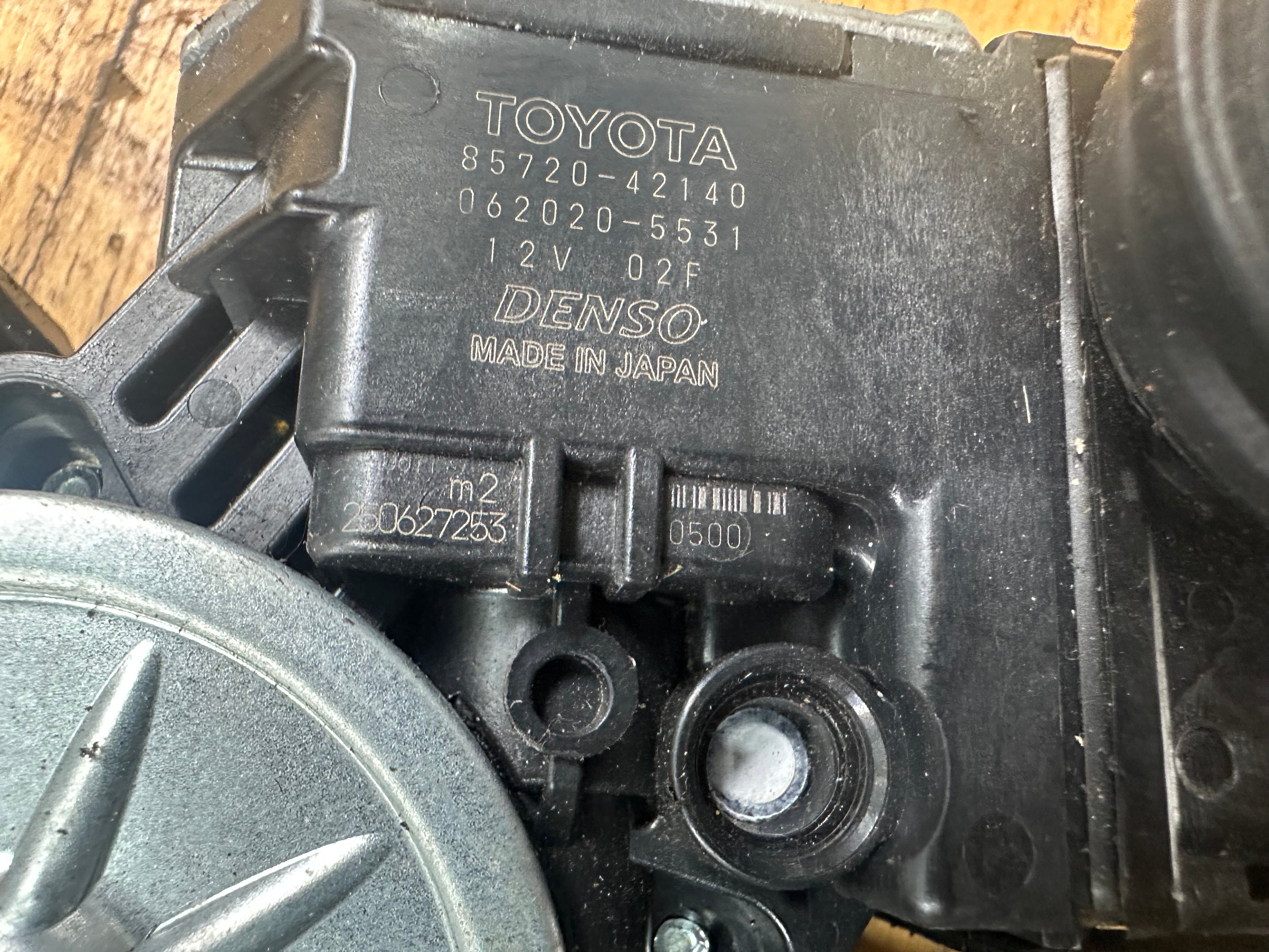 Toyota RAV4 2019–24 Rear Left N/S/R Window Regulator (85720-42140) (062020-5531)