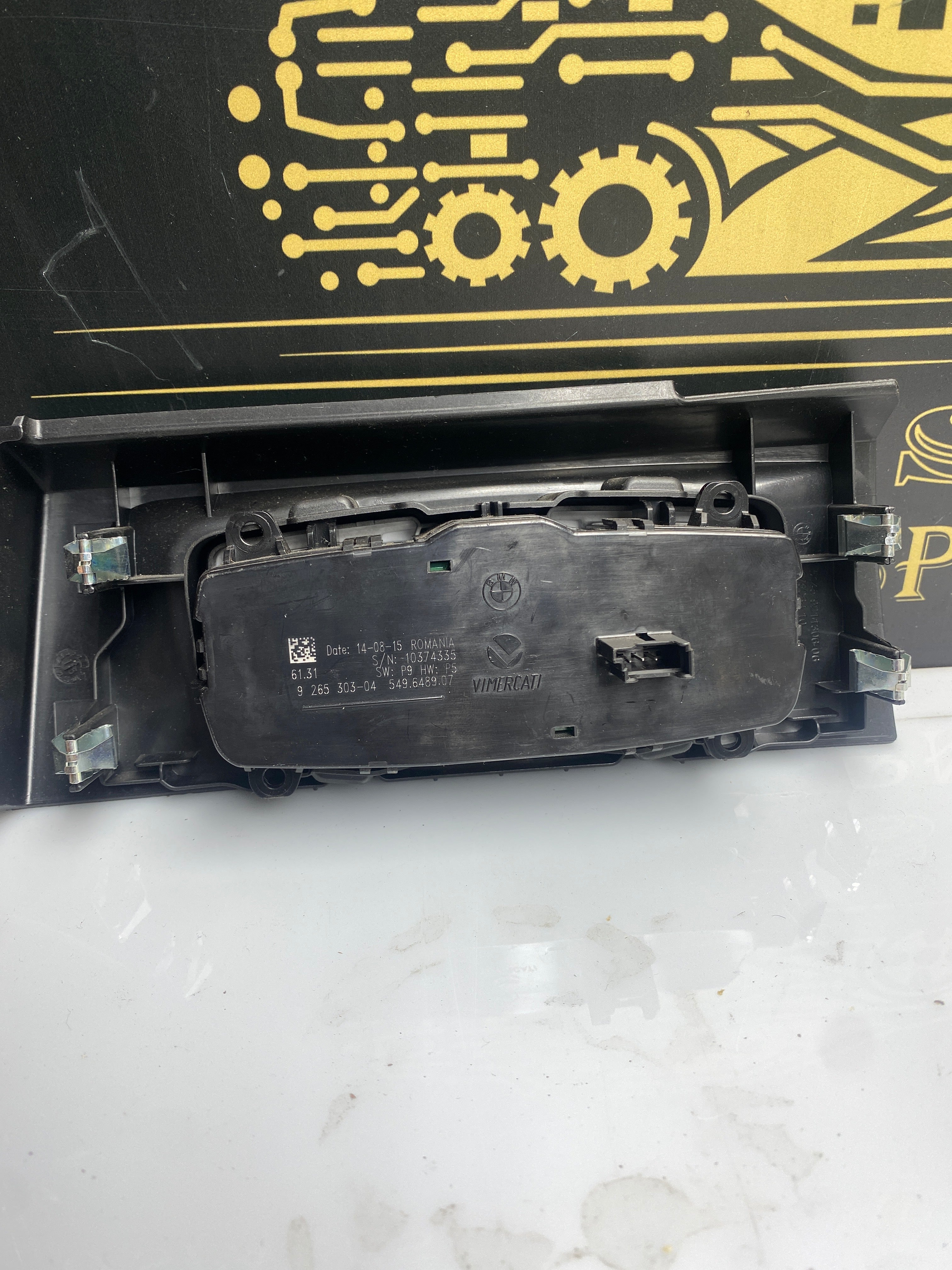 BMW 1 Series F20/F21 Headlight Switch 2011–2019 (9265303-04)