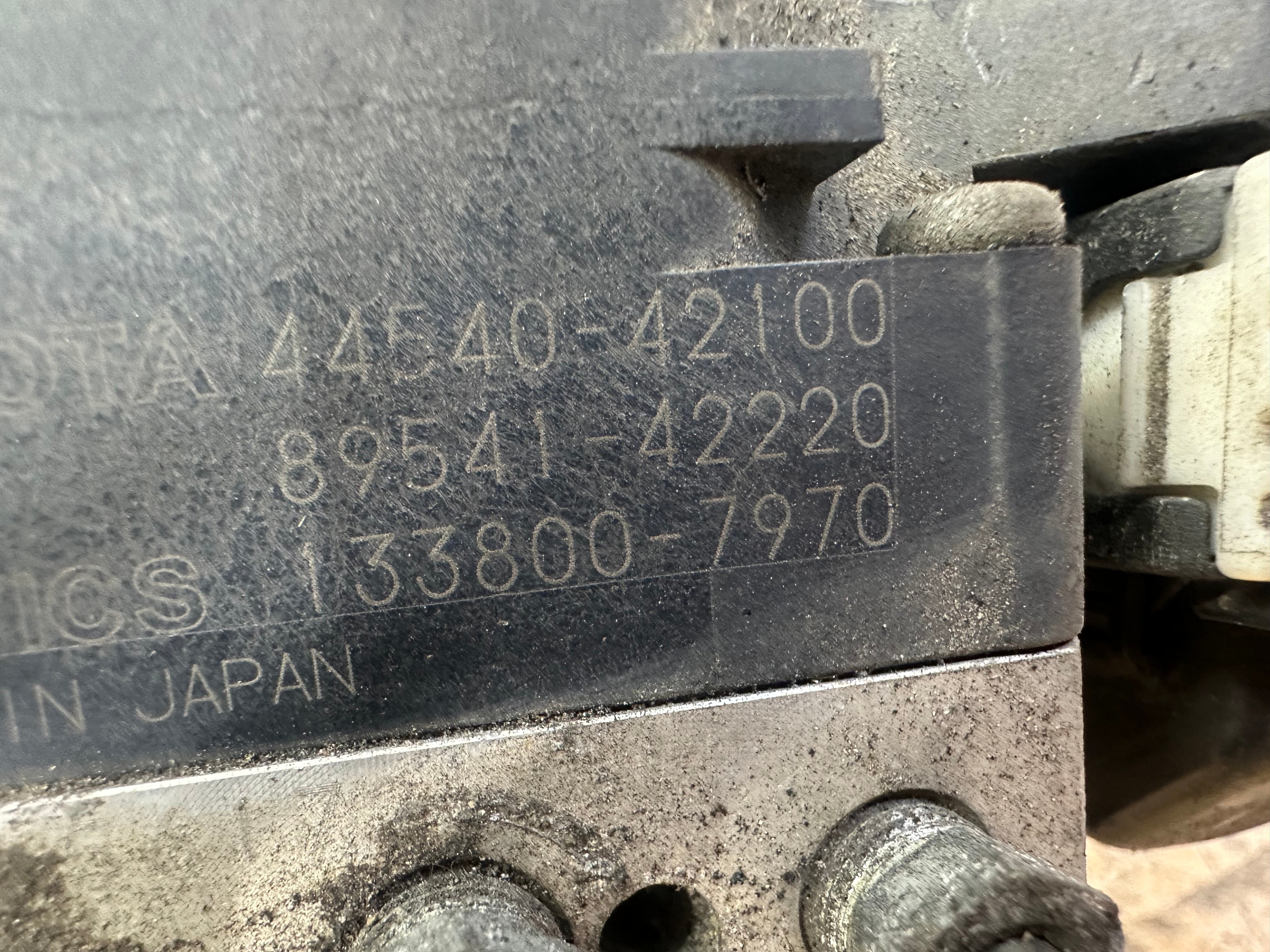 Toyota RAV4 2005-2010 2.2 Diesel Hydraulic ABS Brake Pump (44540-42100)