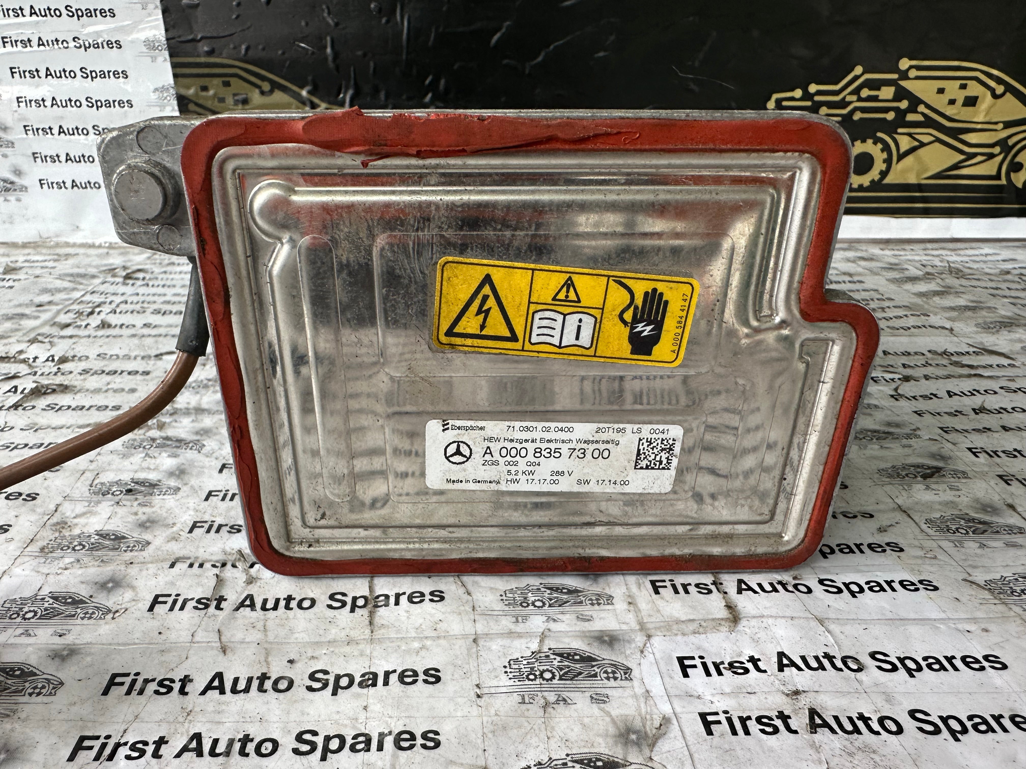 Mercedes-Benz Sprinter Electric Coolant Heater (A0008357300)
