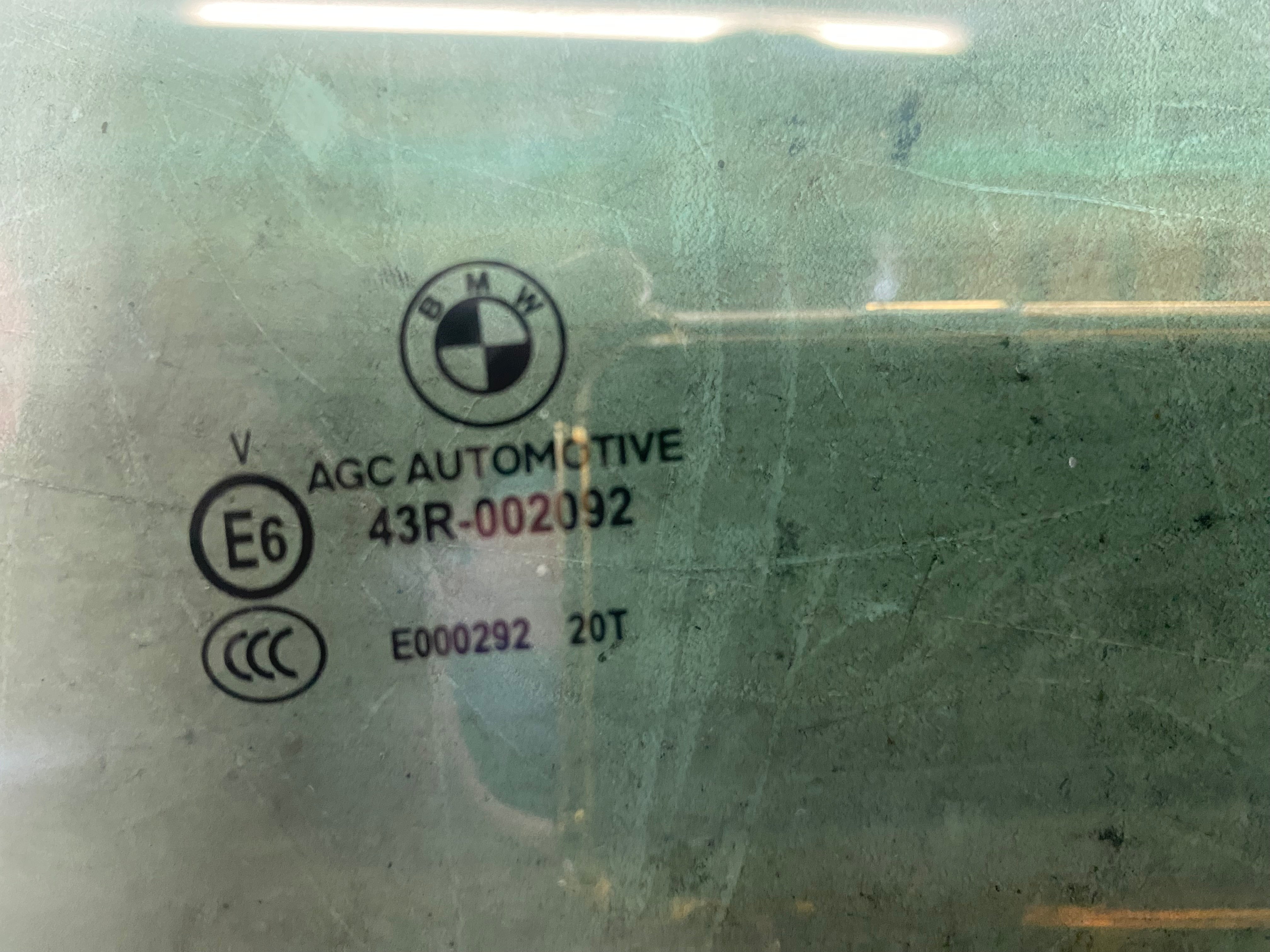 BMW 5 Series F10 Passenger Side Window Glass – 2010–2017