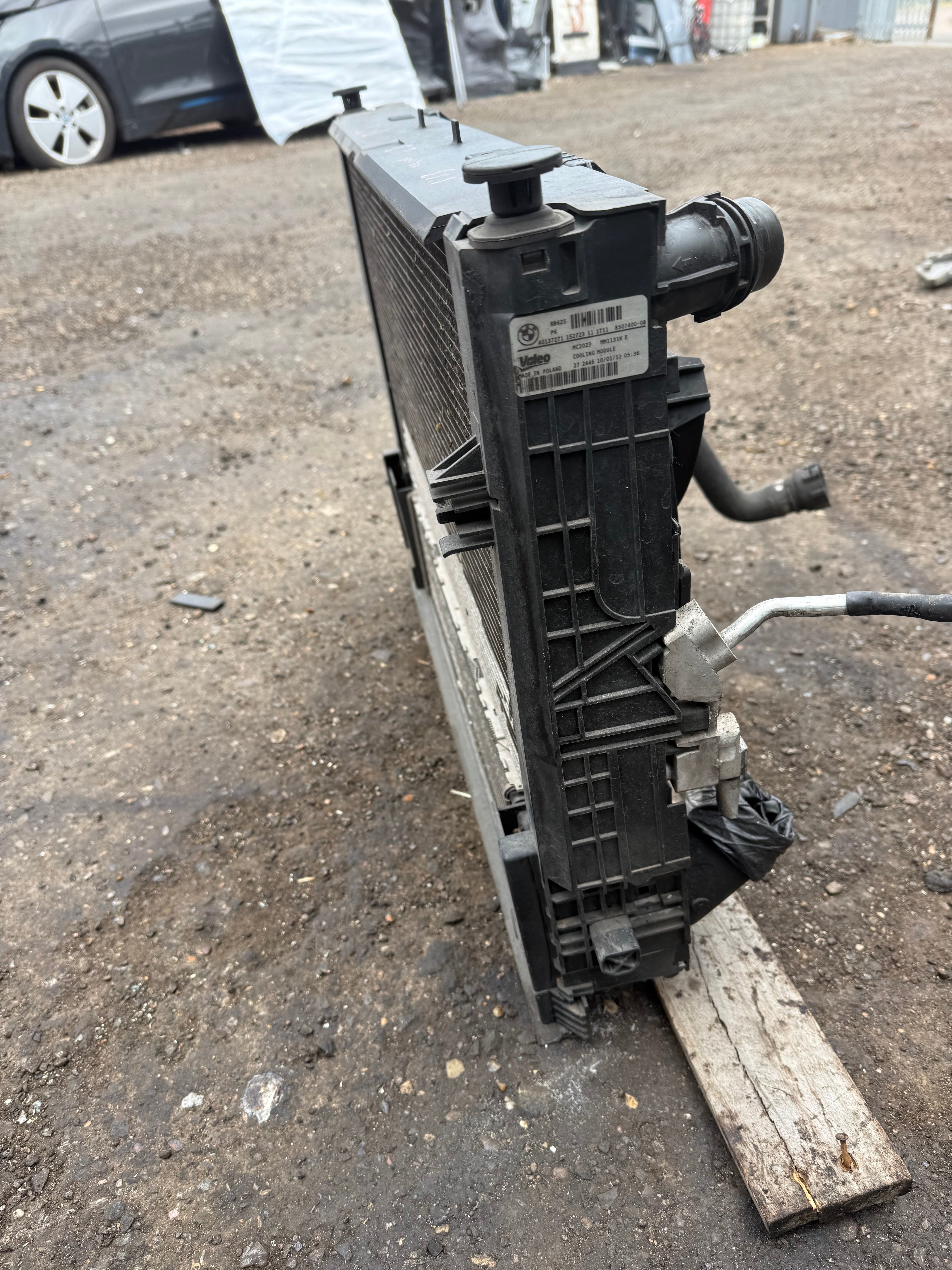 BMW 1 series radiator pack 1.6 petrol N13 engine manual