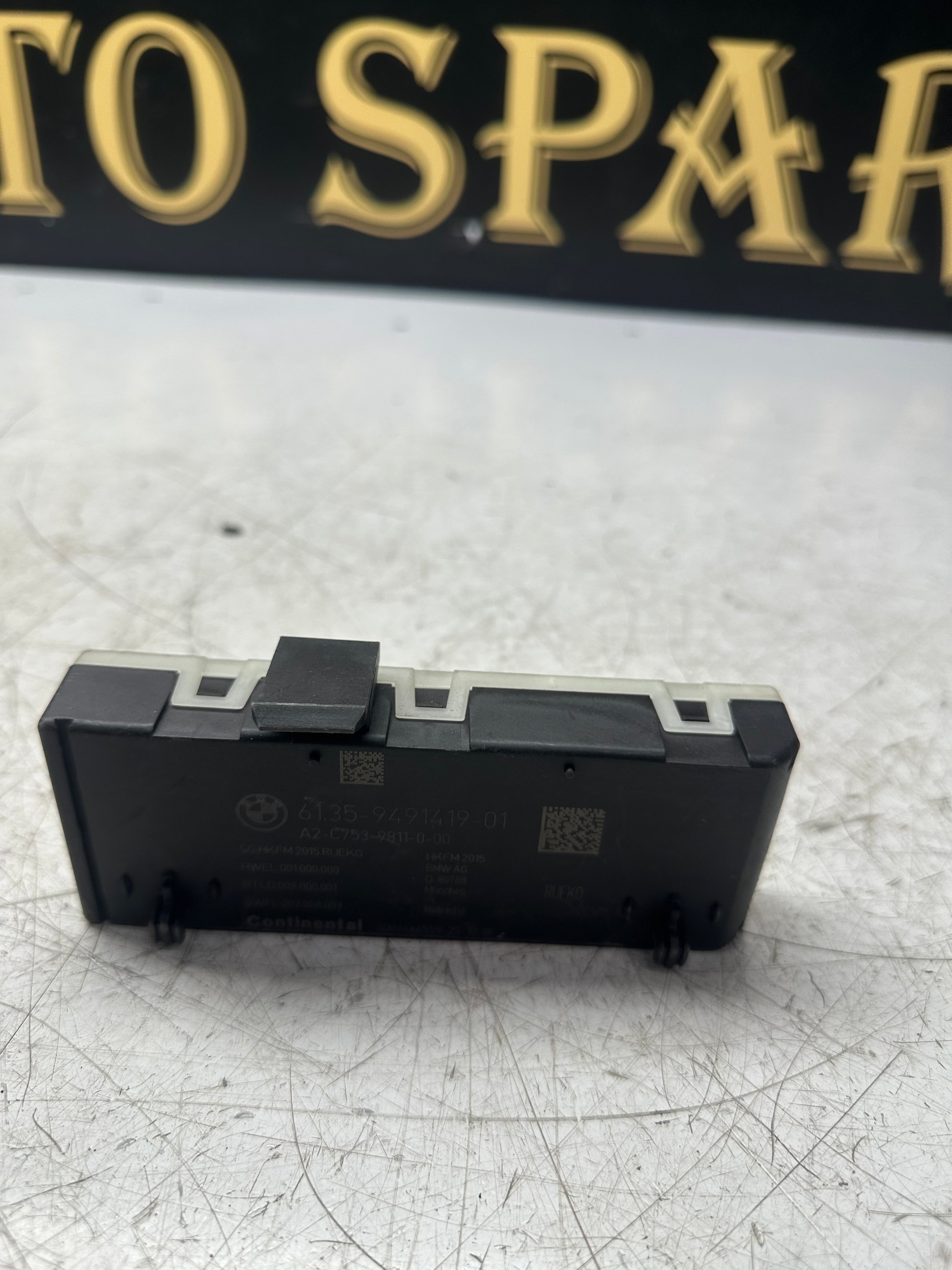 BMW 3 Series Misc Control Module 9491419-01 – 2015–2019