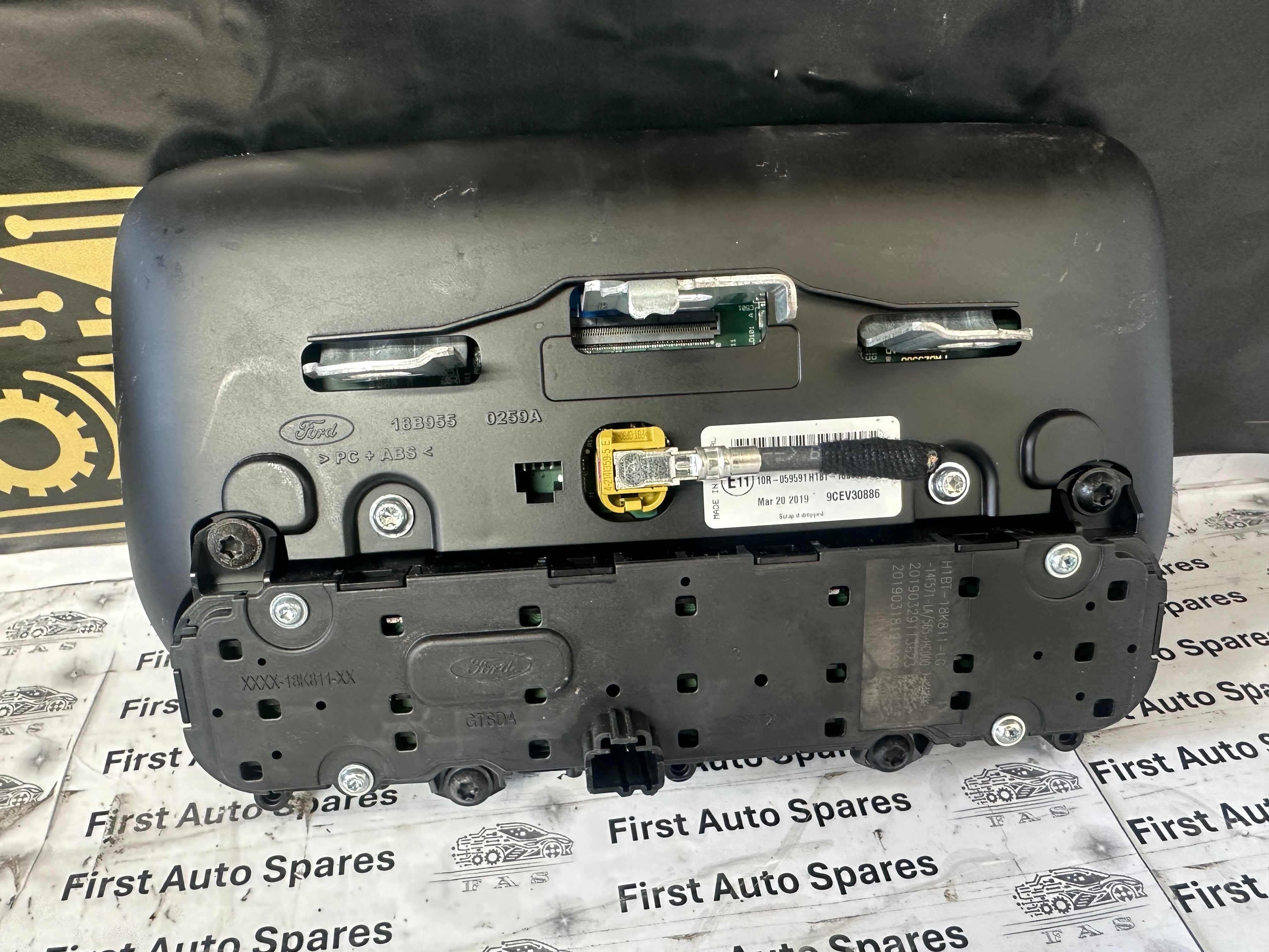 Ford Transit Custom Audio & Sat Nav Display Screen (10R-059591) (H1BT-18B955-EG)