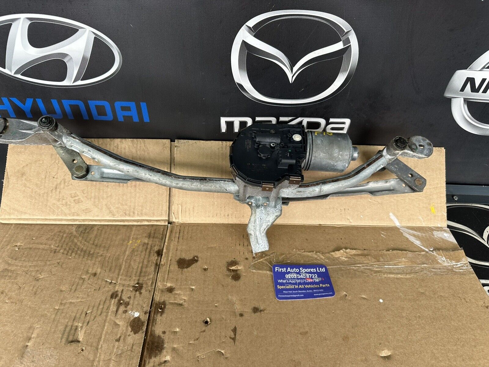 BMW 5 Series Wiper Motor Front F10 2013 7308772