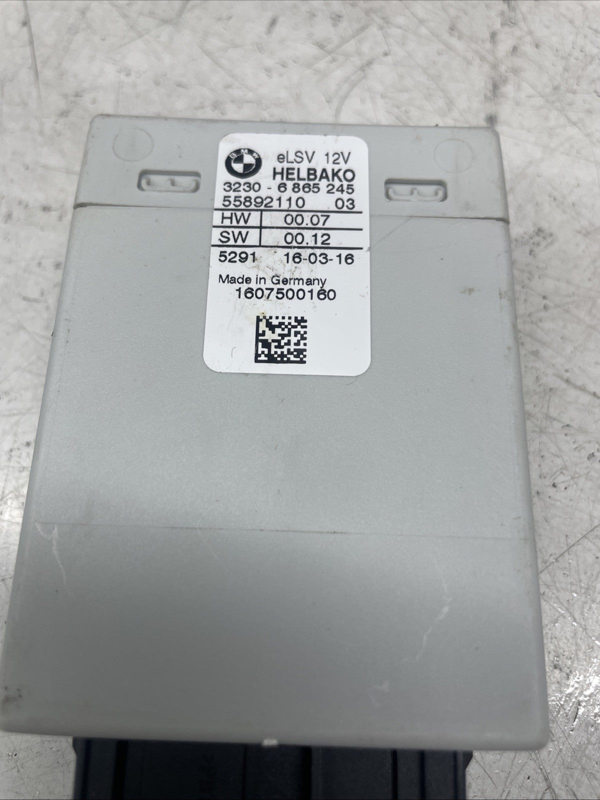 BMW X5 F15 2016 POWER STEERING CONTROL MODULE ECU UNIT 6865245