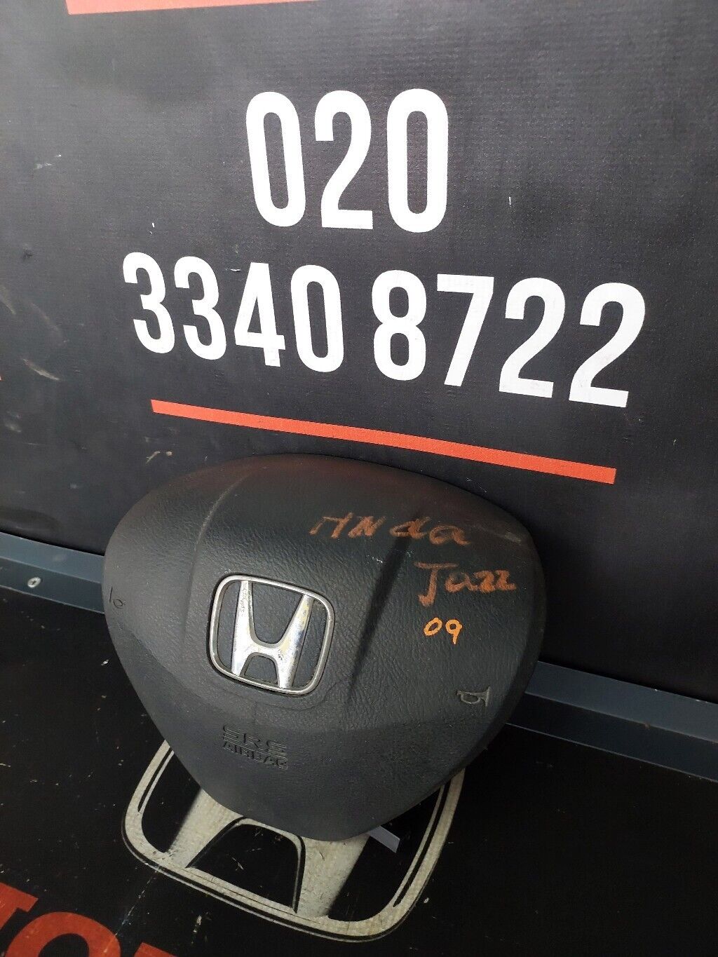HONDA JAZZ 2009 STEERING WHEEL AIRBAG 77800TF0E82