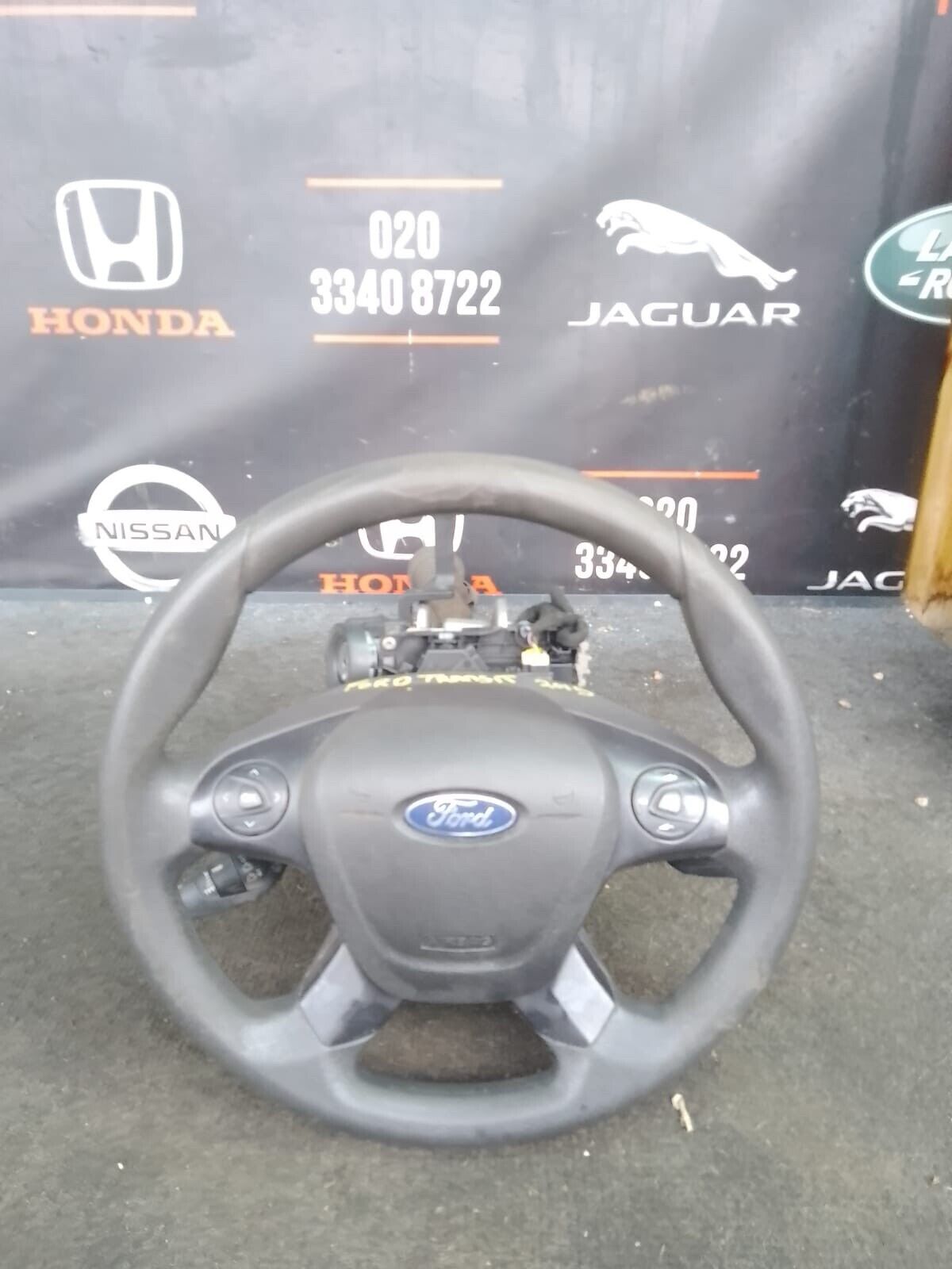 Mk8 Ford Transit Steering Column With Wheel, Stalks, Squib, Barrel