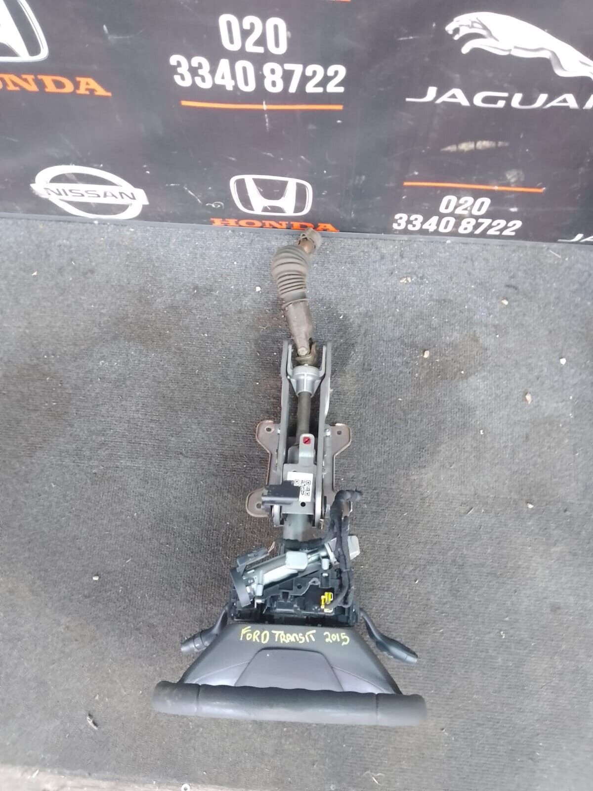 Mk8 Ford Transit Steering Column With Wheel, Stalks, Squib, Barrel