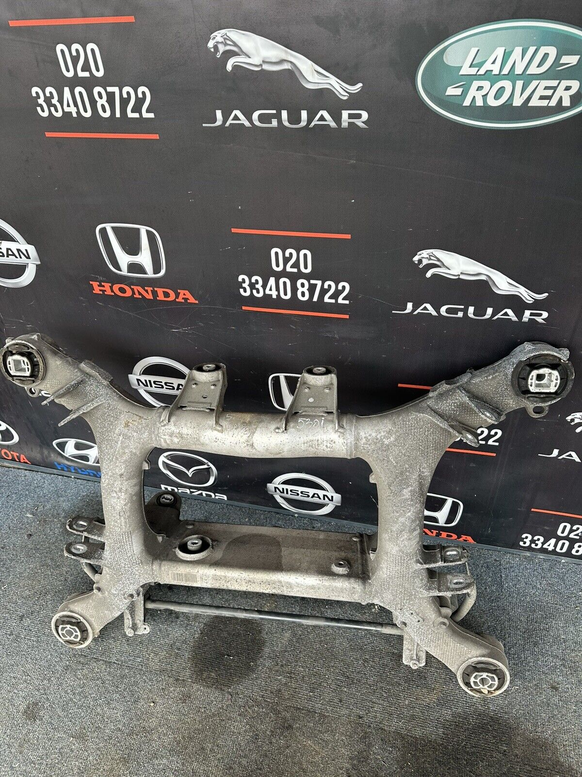 BMW 5 Series Rear Subframe Crossmember & Anti Roll Bar 2017-2024 G30