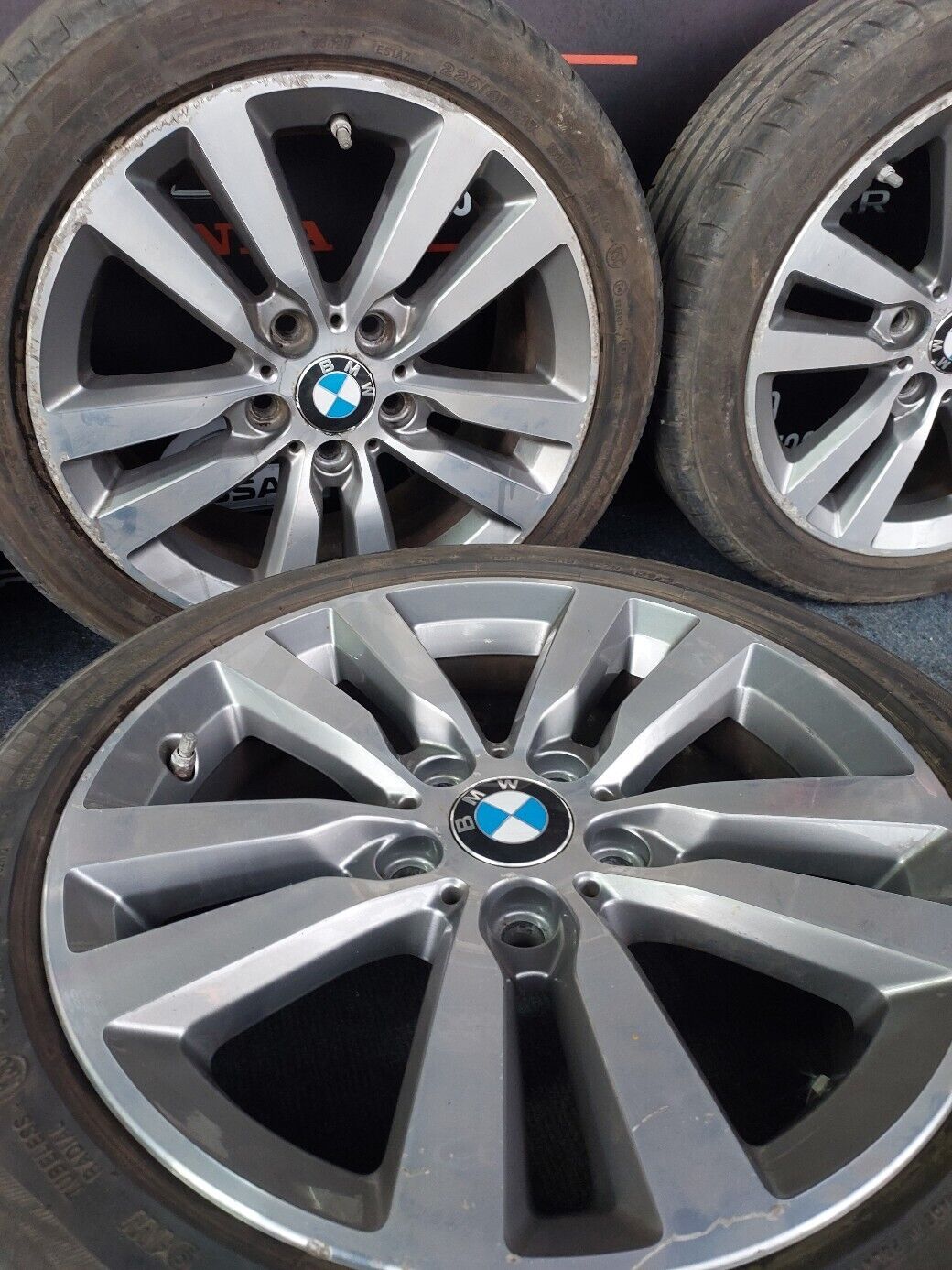 BMW F20 17" 4 SET WHEEL ALLOYS WITH TYRES 2017