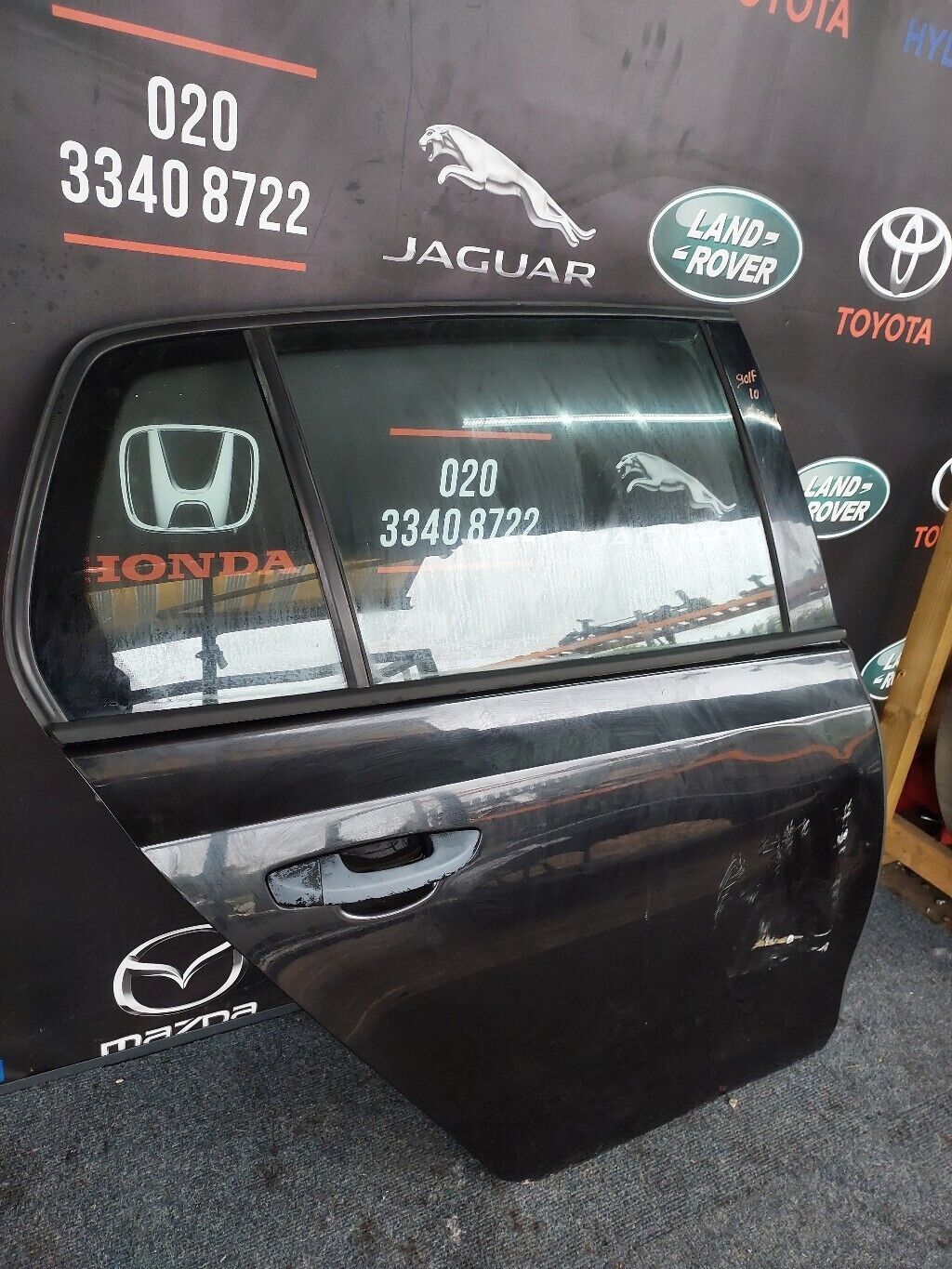 VOLKSWAGEN GOLF O/S REAR DOOR RH 2010
