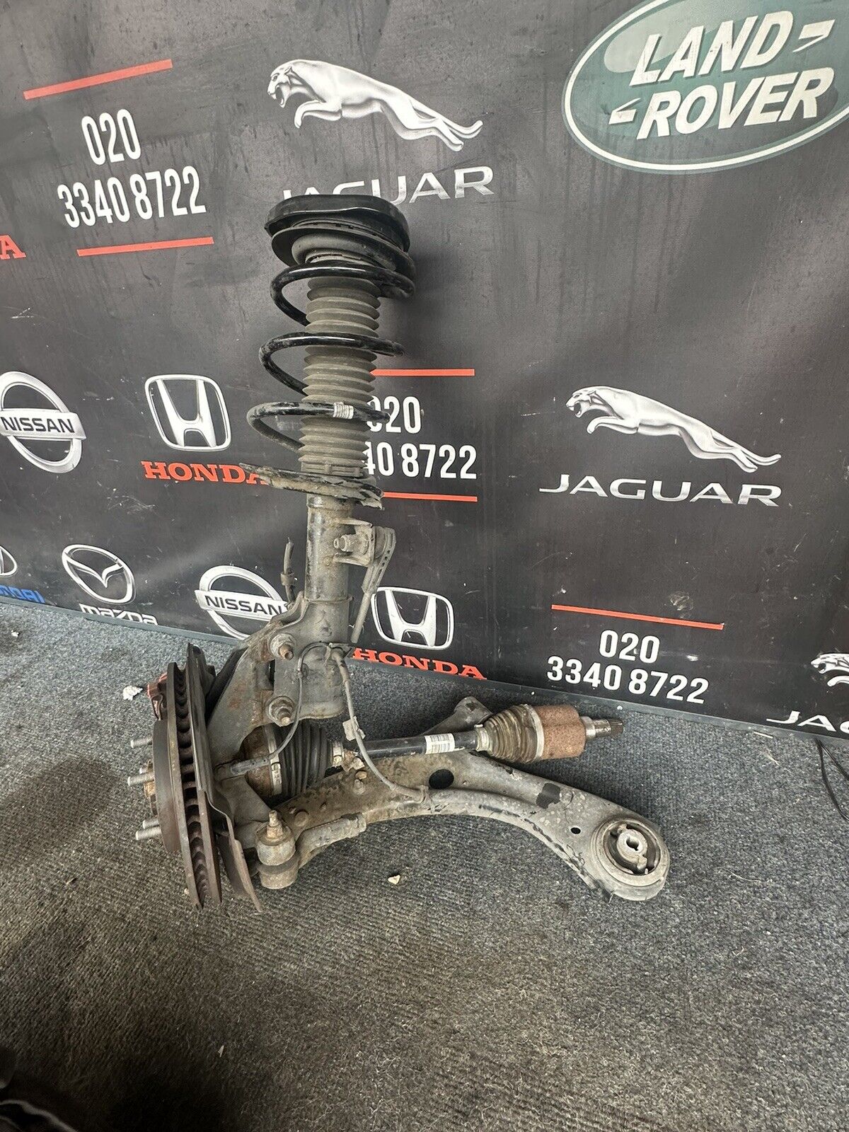 FORD FOCUS St-LINE 1.0 PETROL 2019 FRONT LEFT SUSPENSION HUB LEG