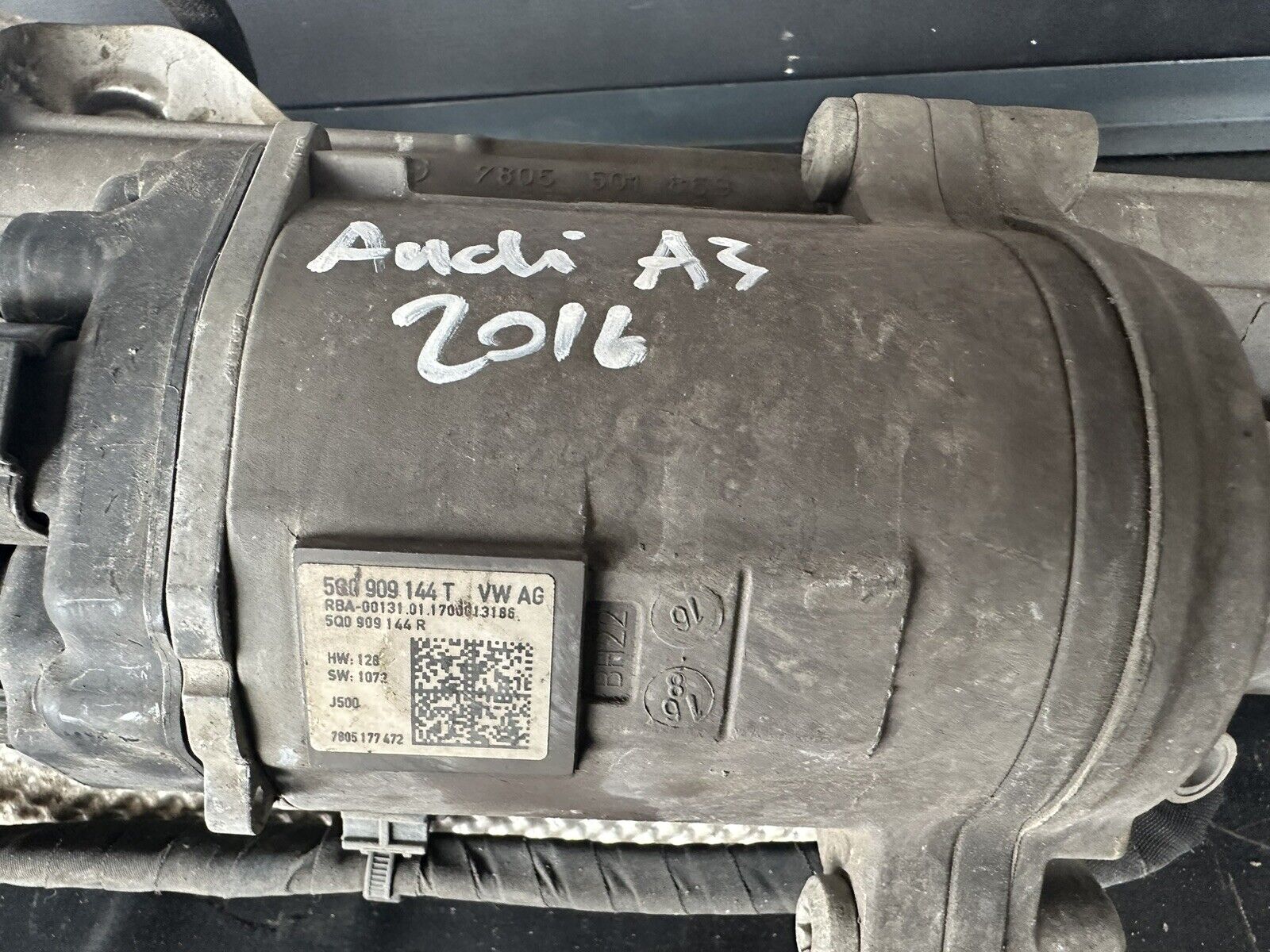 2016 AUDI A3 1.4L Petrol Electric Powered Steering Rack