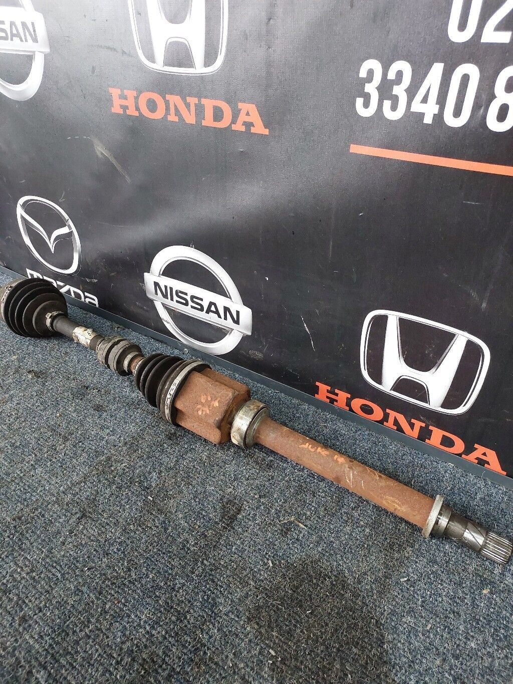 NISSAN JUKE 2014 O/S FRONT DRIVE SHAFT