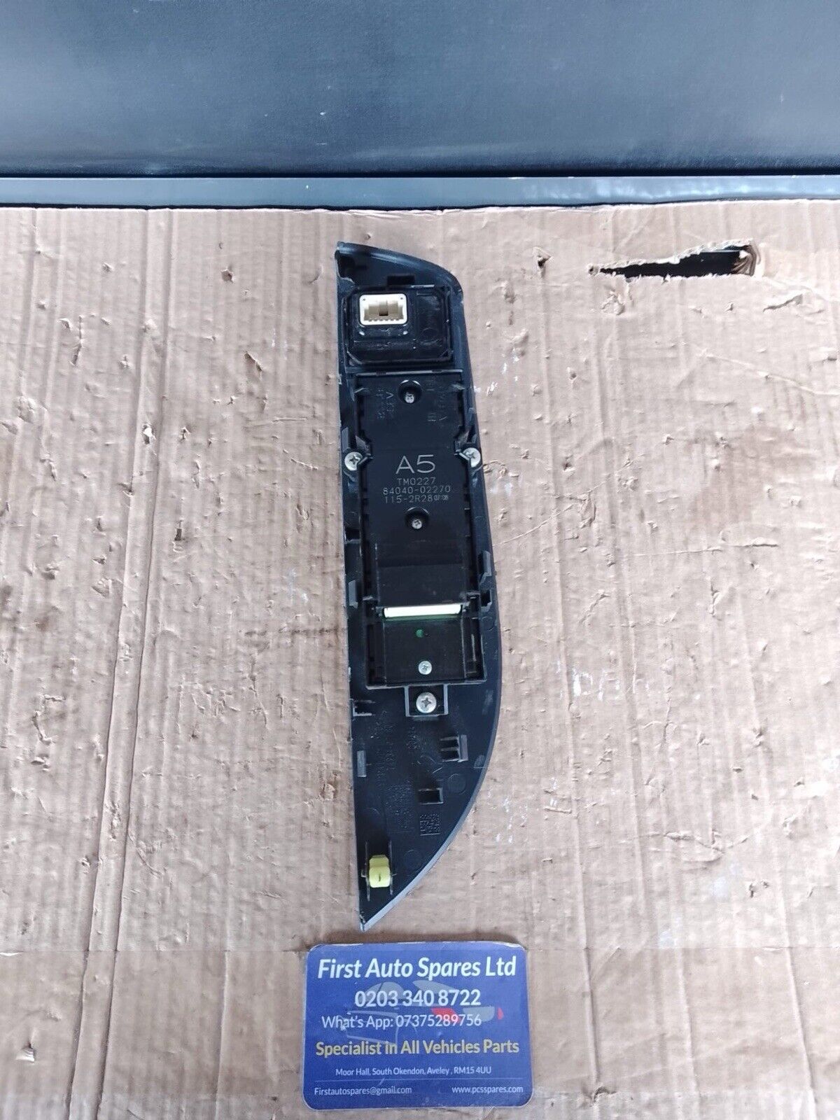 TOYOTA COROLLA Electric Window Switch 84040-02270 Mk12 (E210) 2018-2024