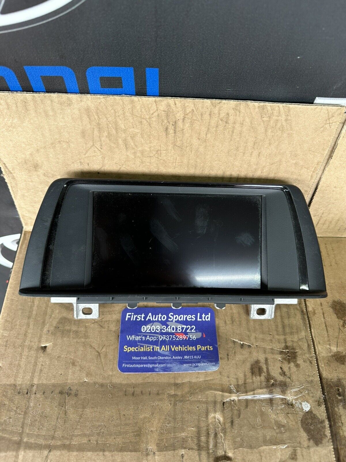 BMW 1 SERIES F20 F21 SAT NAV DISPLAY SCREEN 9262752 2017