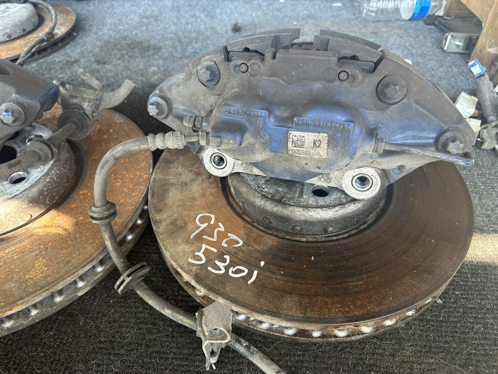 GENUINE BMW 3 5 8 SERIES G30 G20 G14 G15 G16 MSPORT BRAKE CALIPERS SET 44/374/36