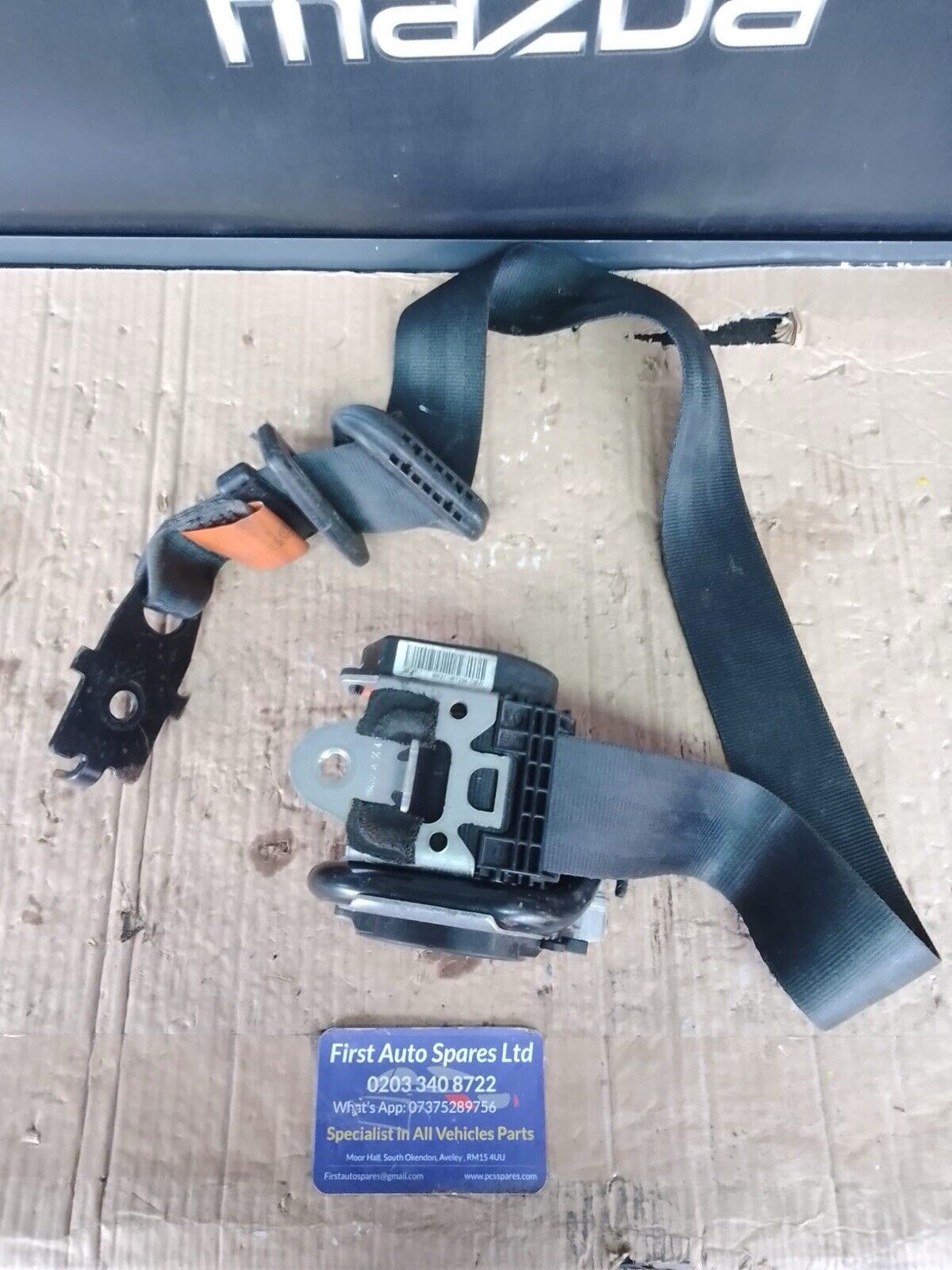 FORD TRANSIT CUSTOM MK8 NSF FRONT SEAT BELT BK21-V61294-ECW 2013-2018