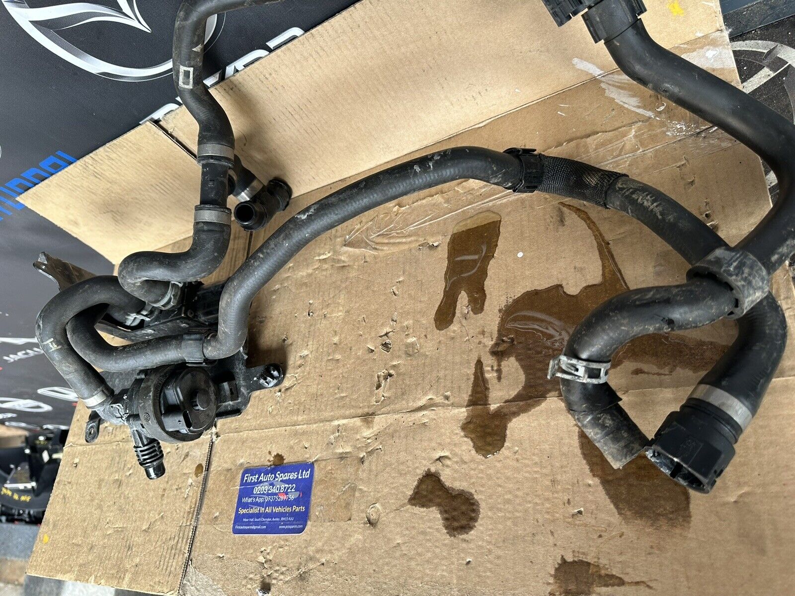 BMW SERIE G20 330E Cooling Changeover Valve Part No 9015220 G With Hoses Pipes